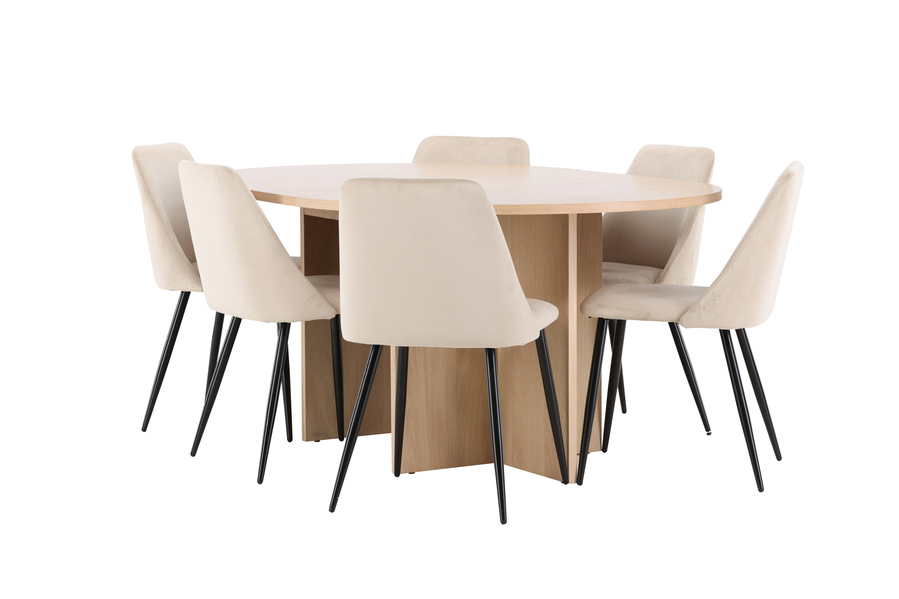 deLOHN Strada, Night Ovális étkezőgarnitúra