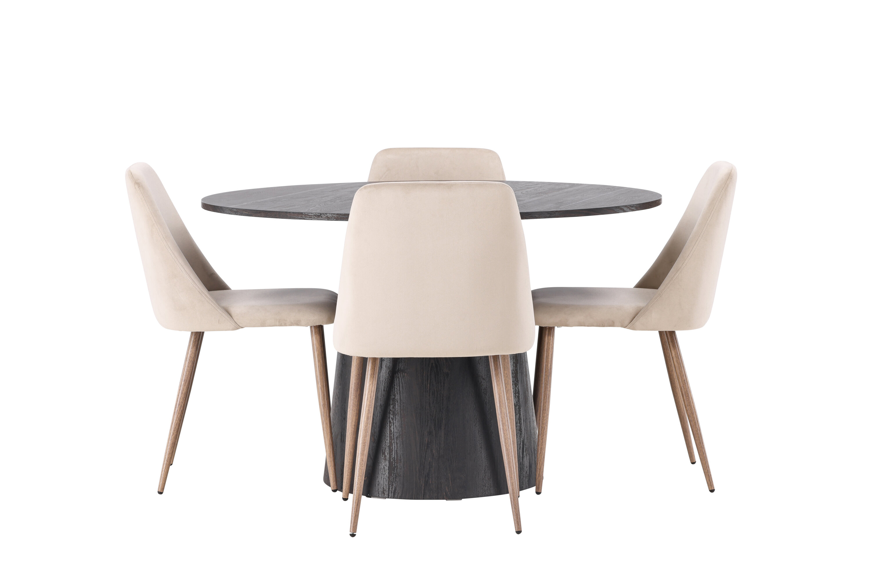 deLOHN Night Kör alakú étkezőgarnitúra