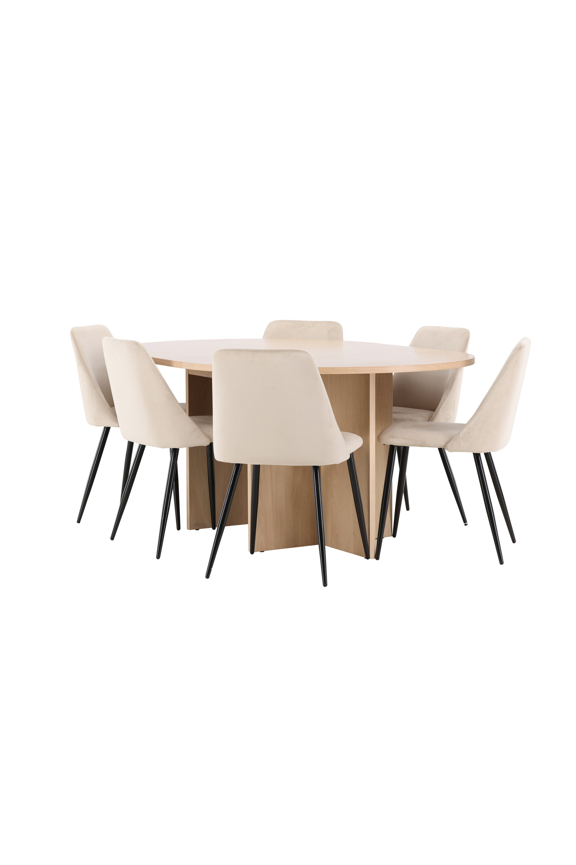 deLOHN Strada, Night Ovális étkezőgarnitúra