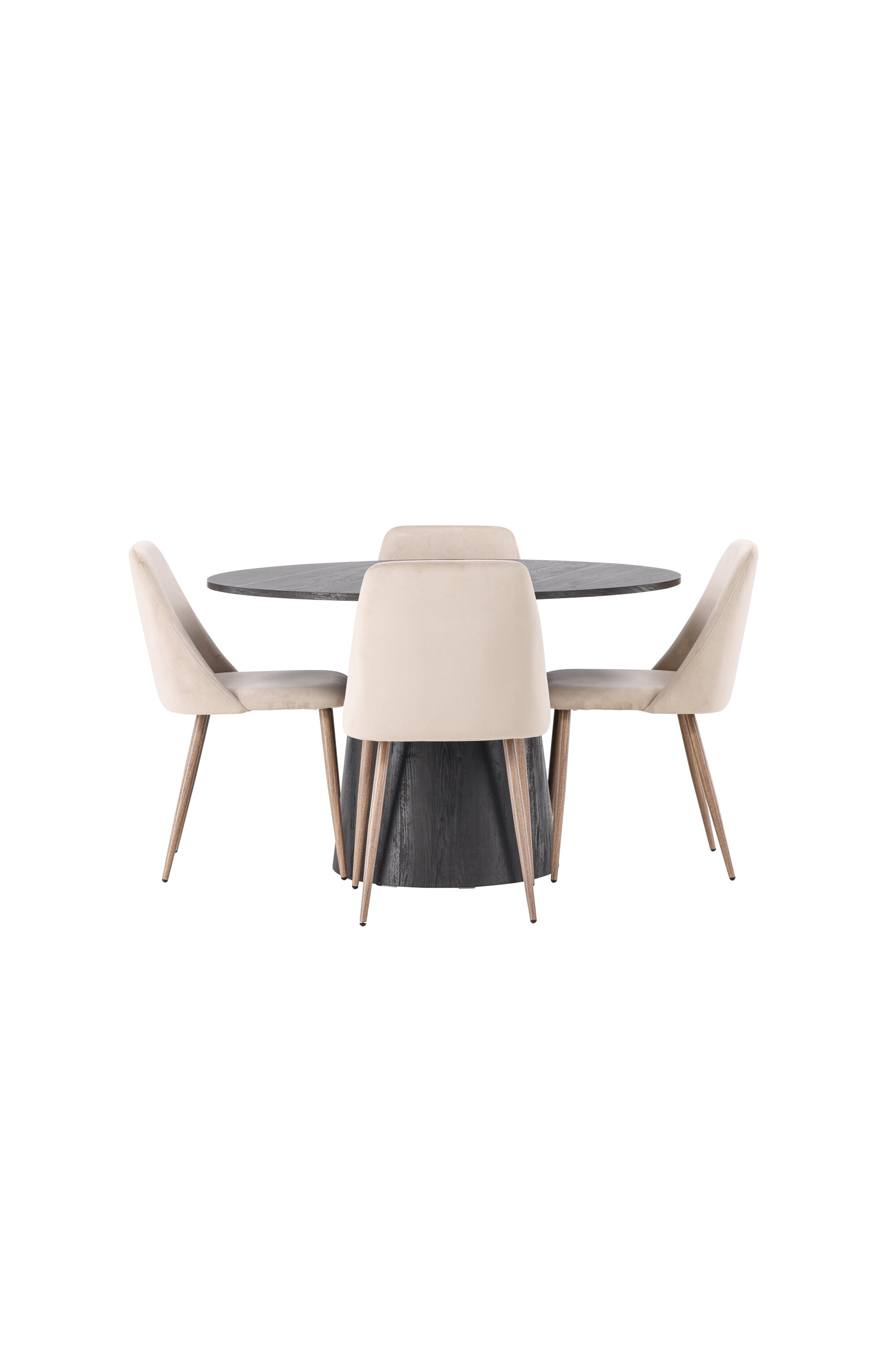 deLOHN Night Kör alakú étkezőgarnitúra