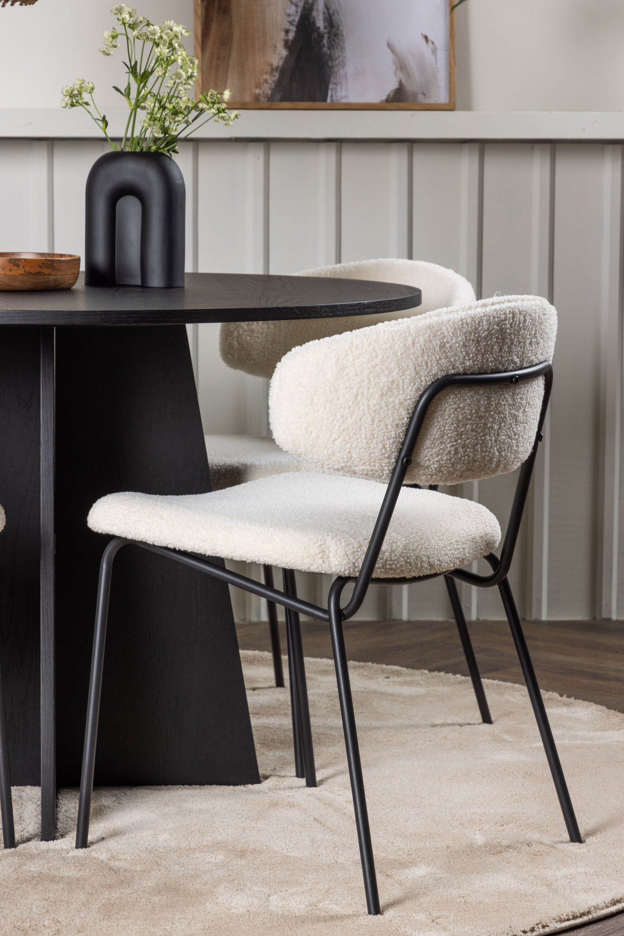 deLOHN Bootcut Round, Chico Kör alakú étkezőgarnitúra