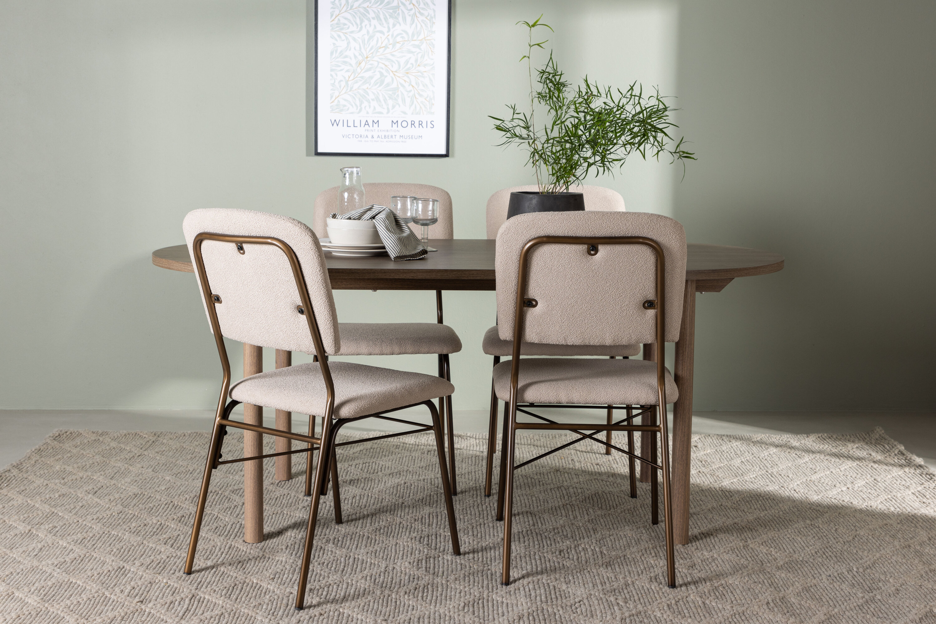 deLOHN Seda Ovális étkezőgarnitúra