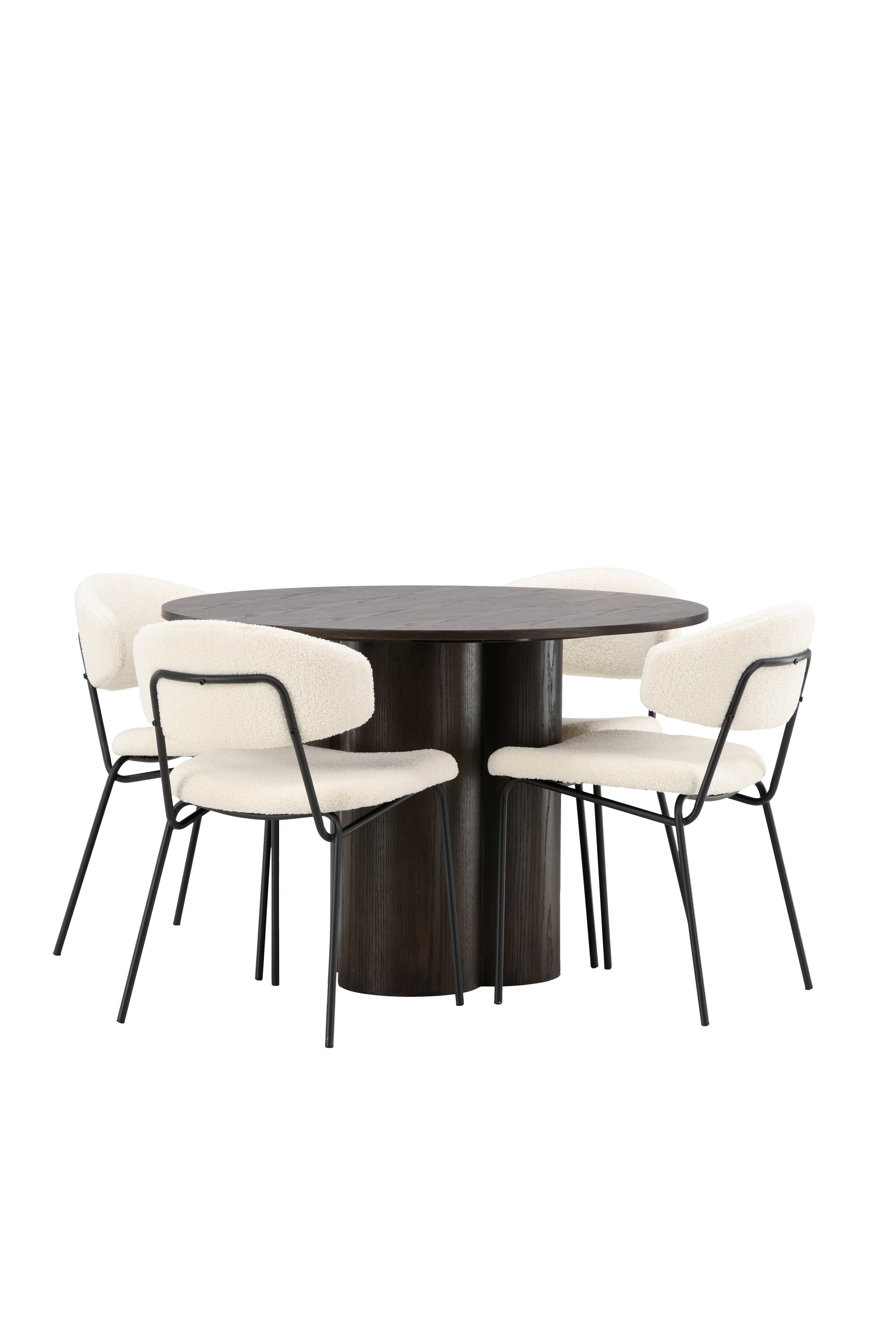 deLOHN Olivia, Chico Kör alakú étkezőgarnitúra