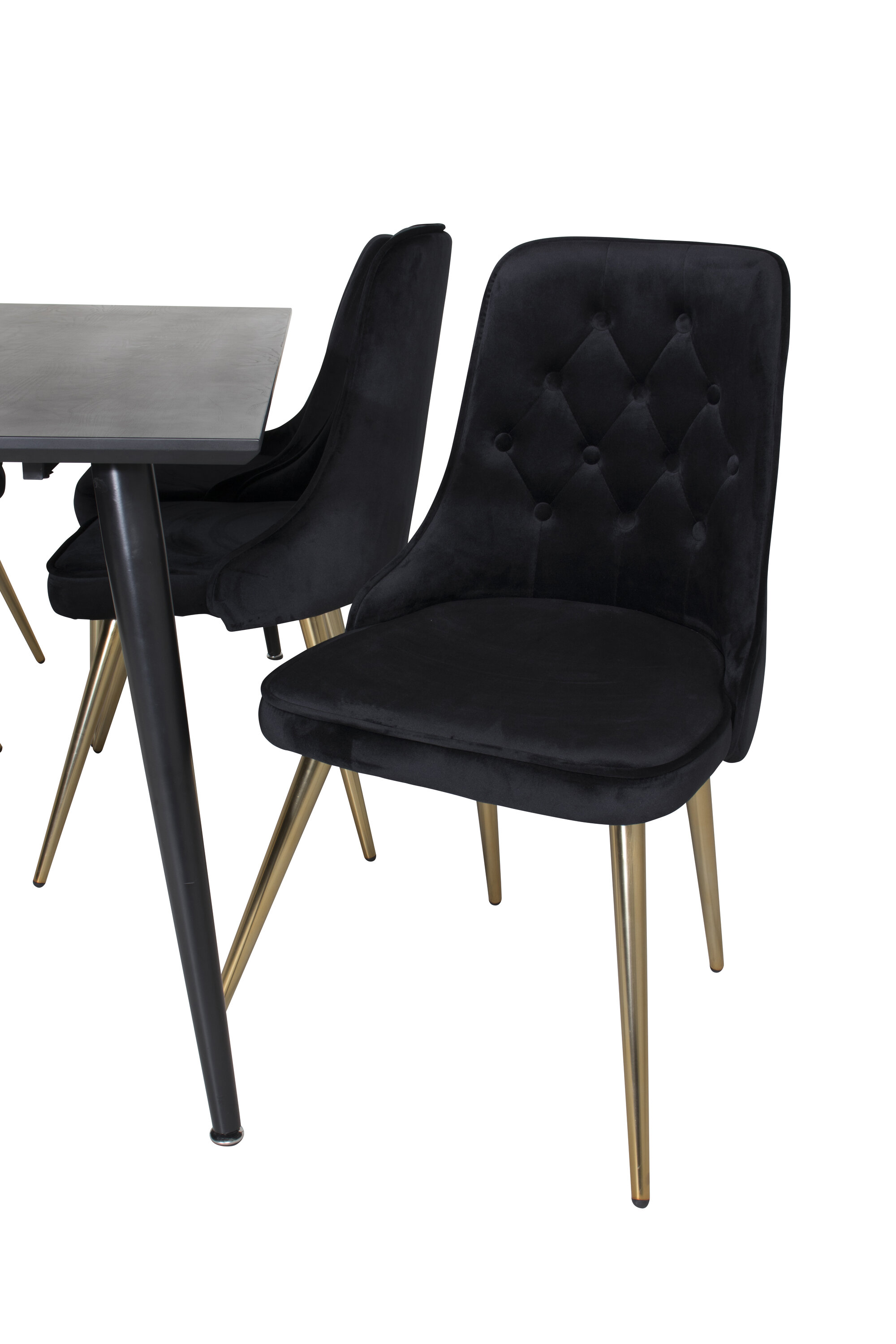 deLOHN Dipp, Velvet Deluxe Téglalap alakú étkezőgarnitúra