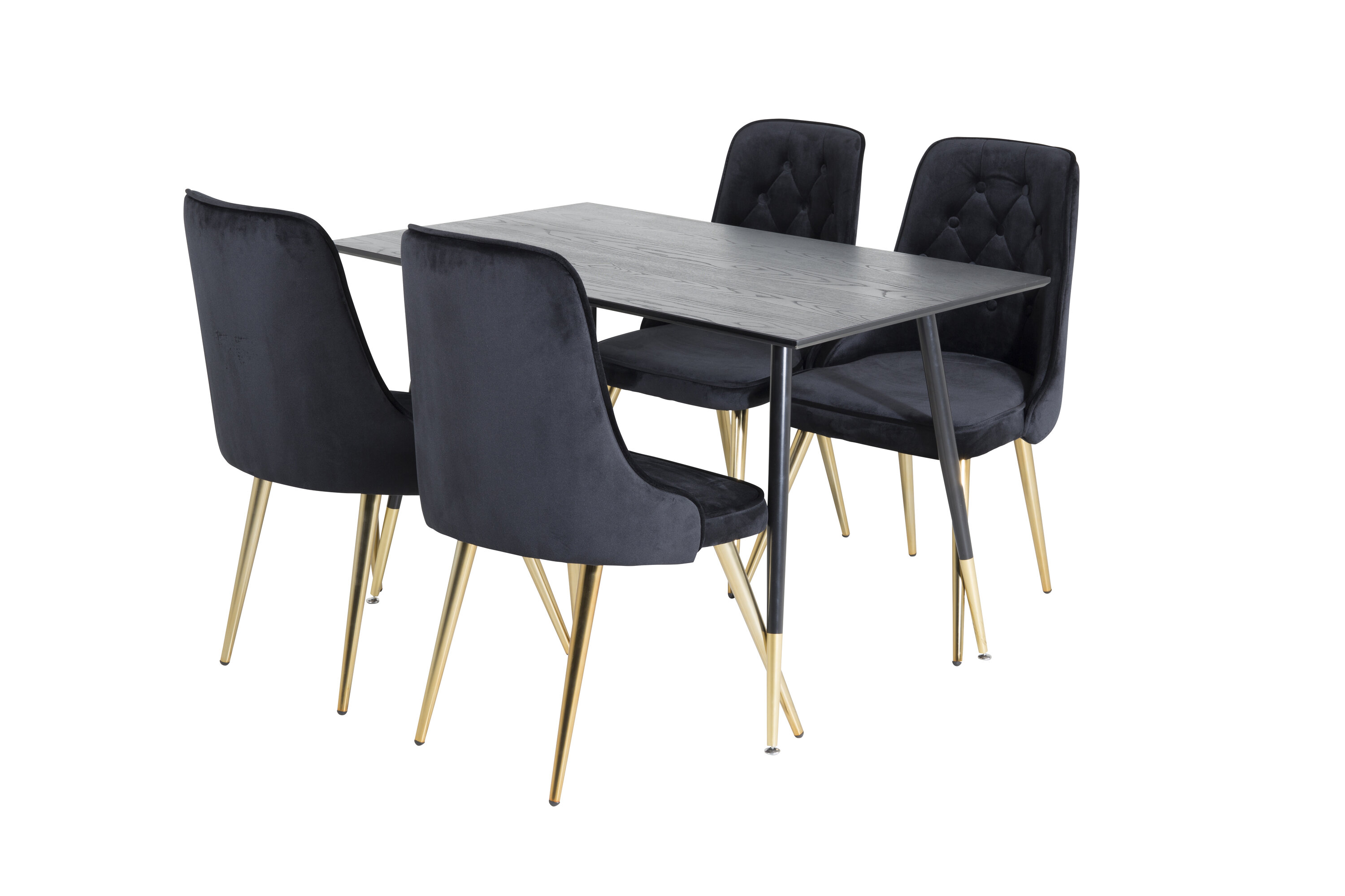 deLOHN Dipp, Velvet Deluxe Kör alakú étkezőgarnitúra deLOHN Dipp, Velvet Deluxe Kör alakú étkezőgarnitúra