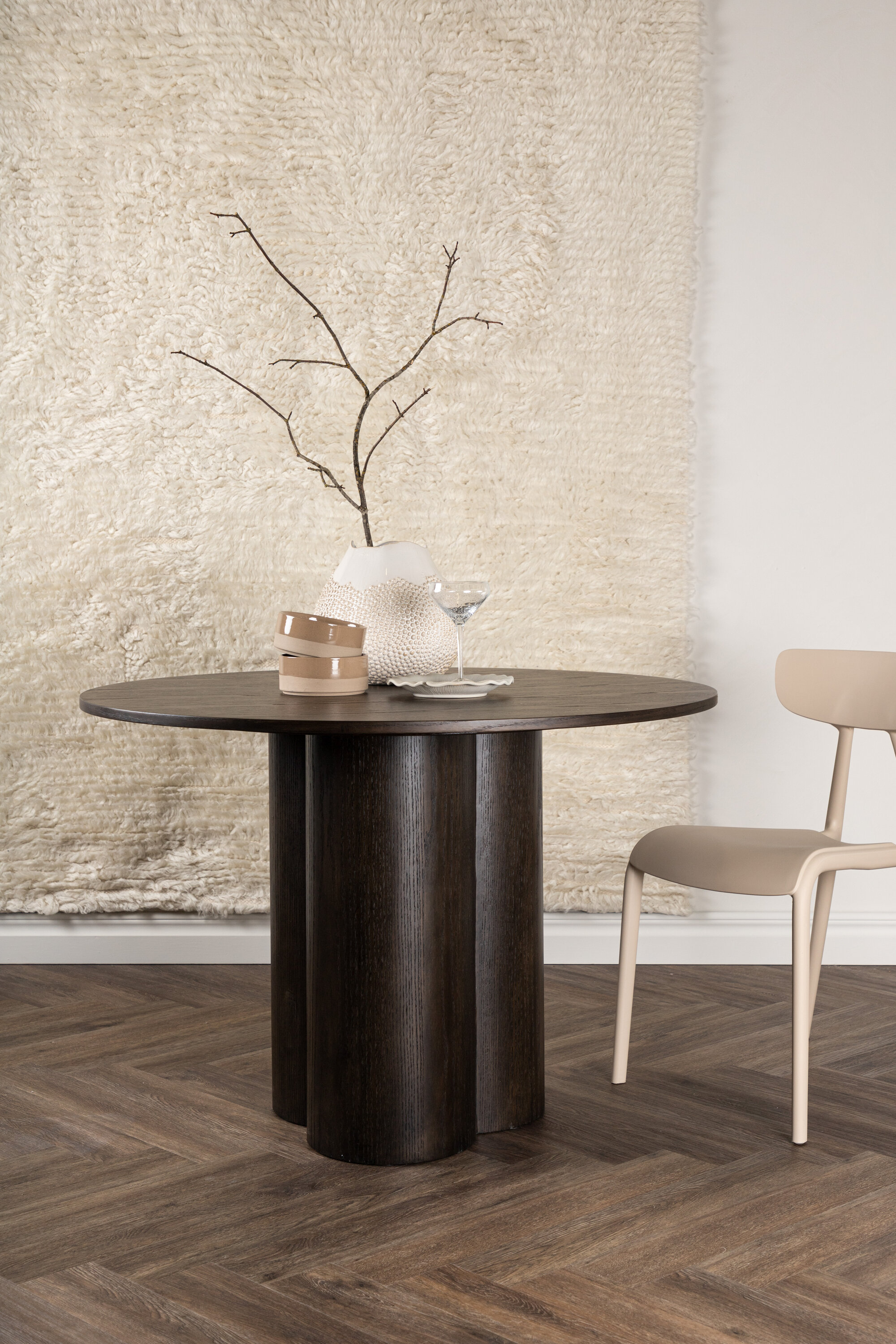 deLOHN Olivia Kerek étkezőasztal