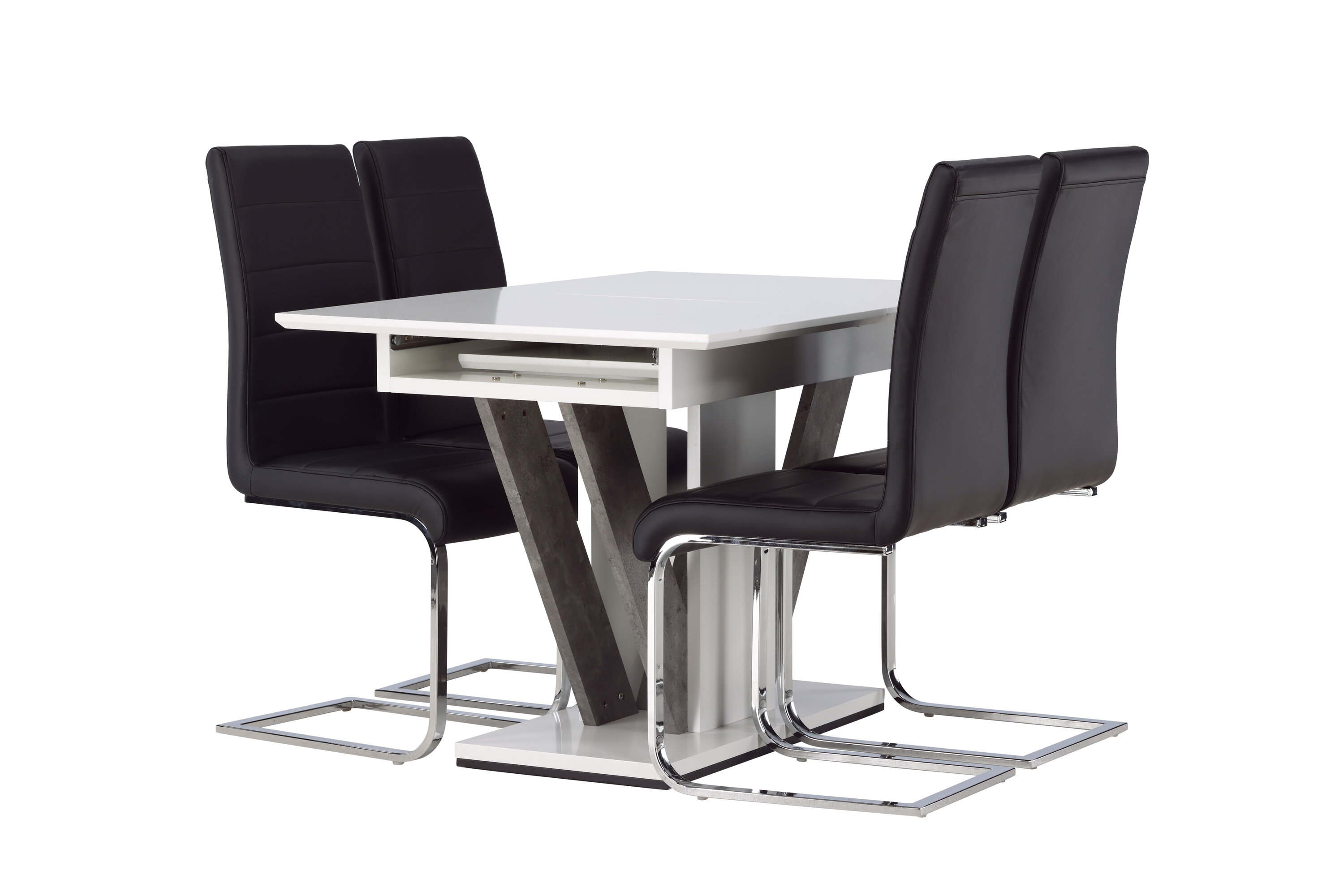 deLOHN Tempo Téglalap alakú étkezőgarnitúra