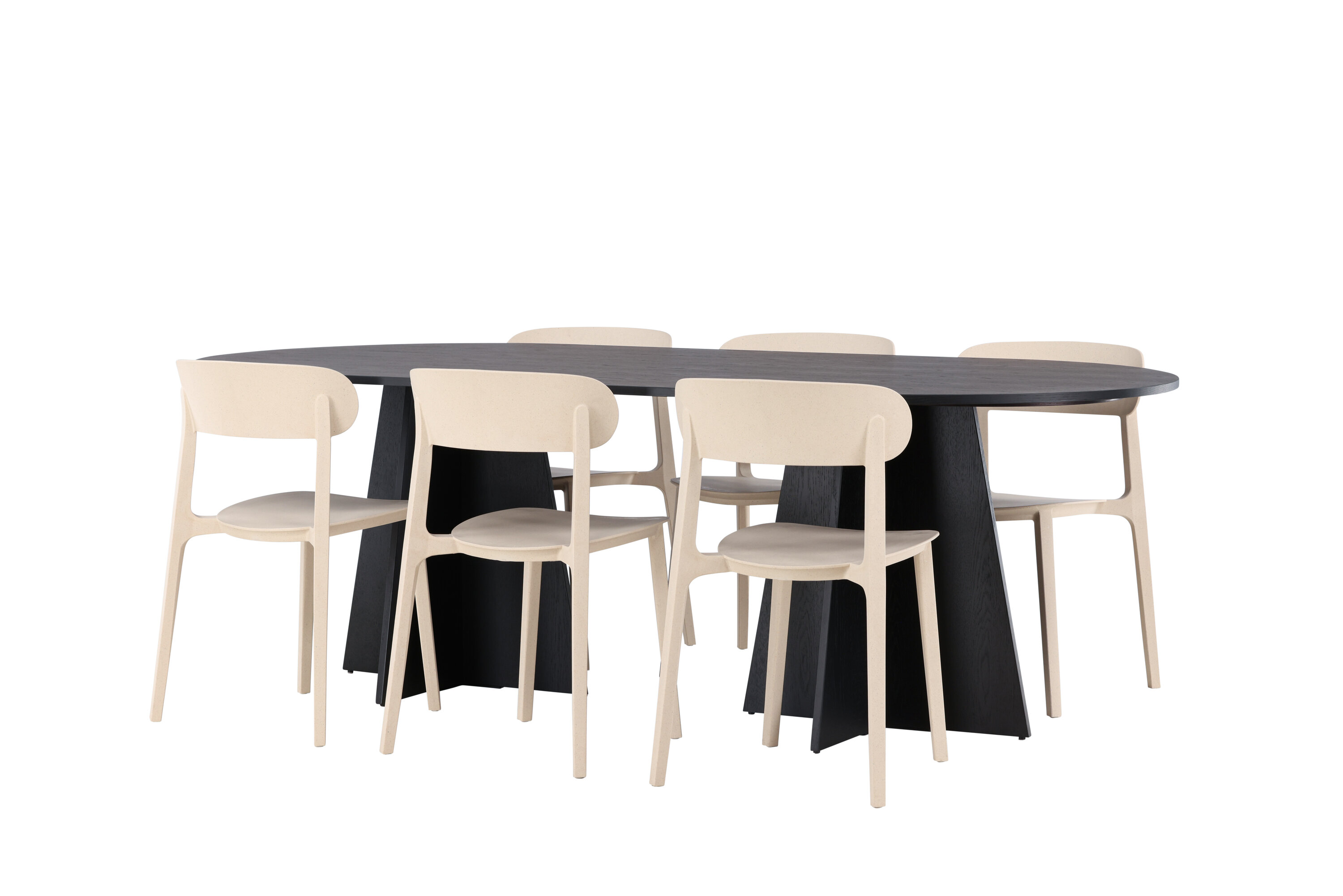 deLOHN Bootcut Oval, Åstol Ovális étkezőgarnitúra