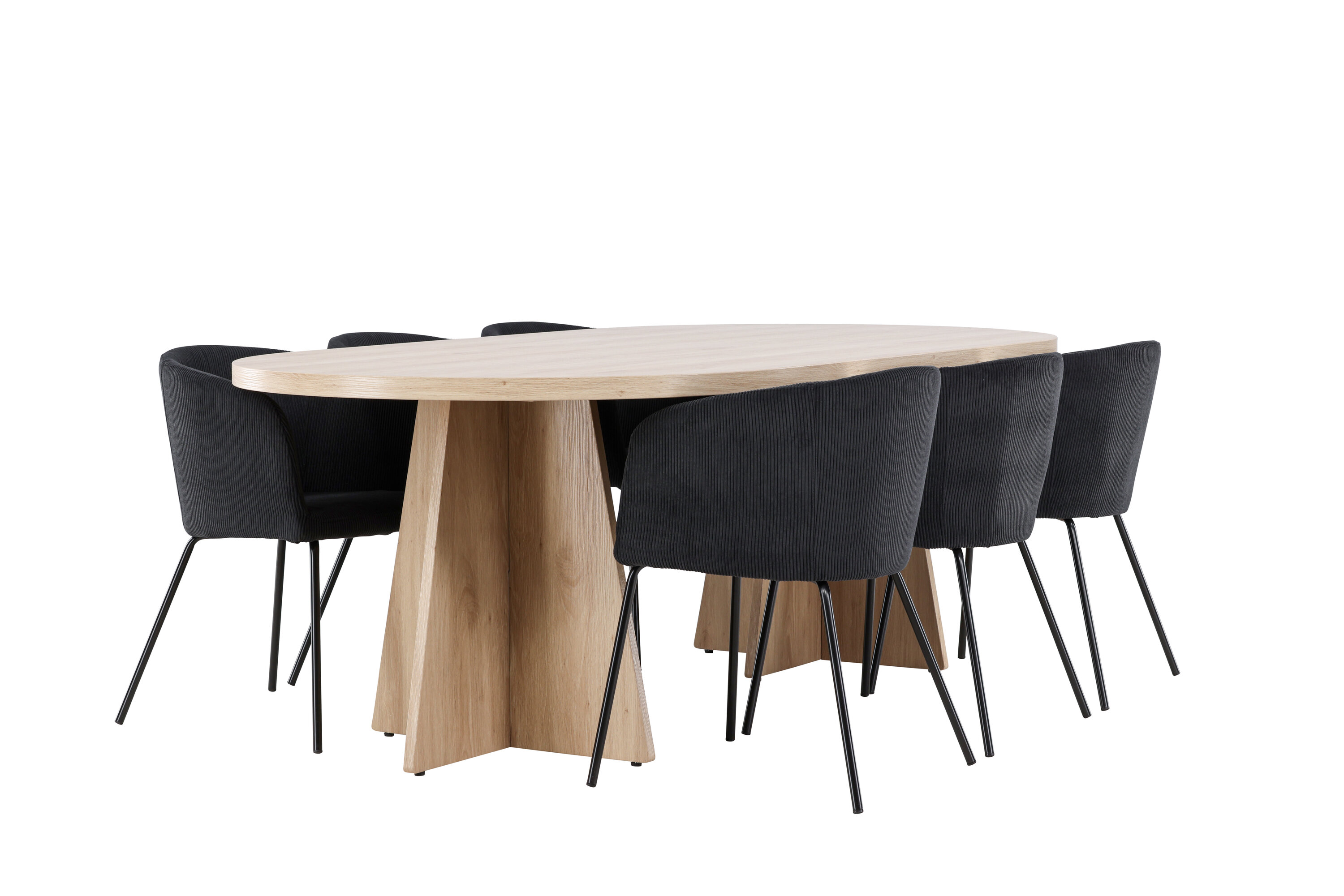 deLOHN Bootcut, Berit Ovális étkezőgarnitúra