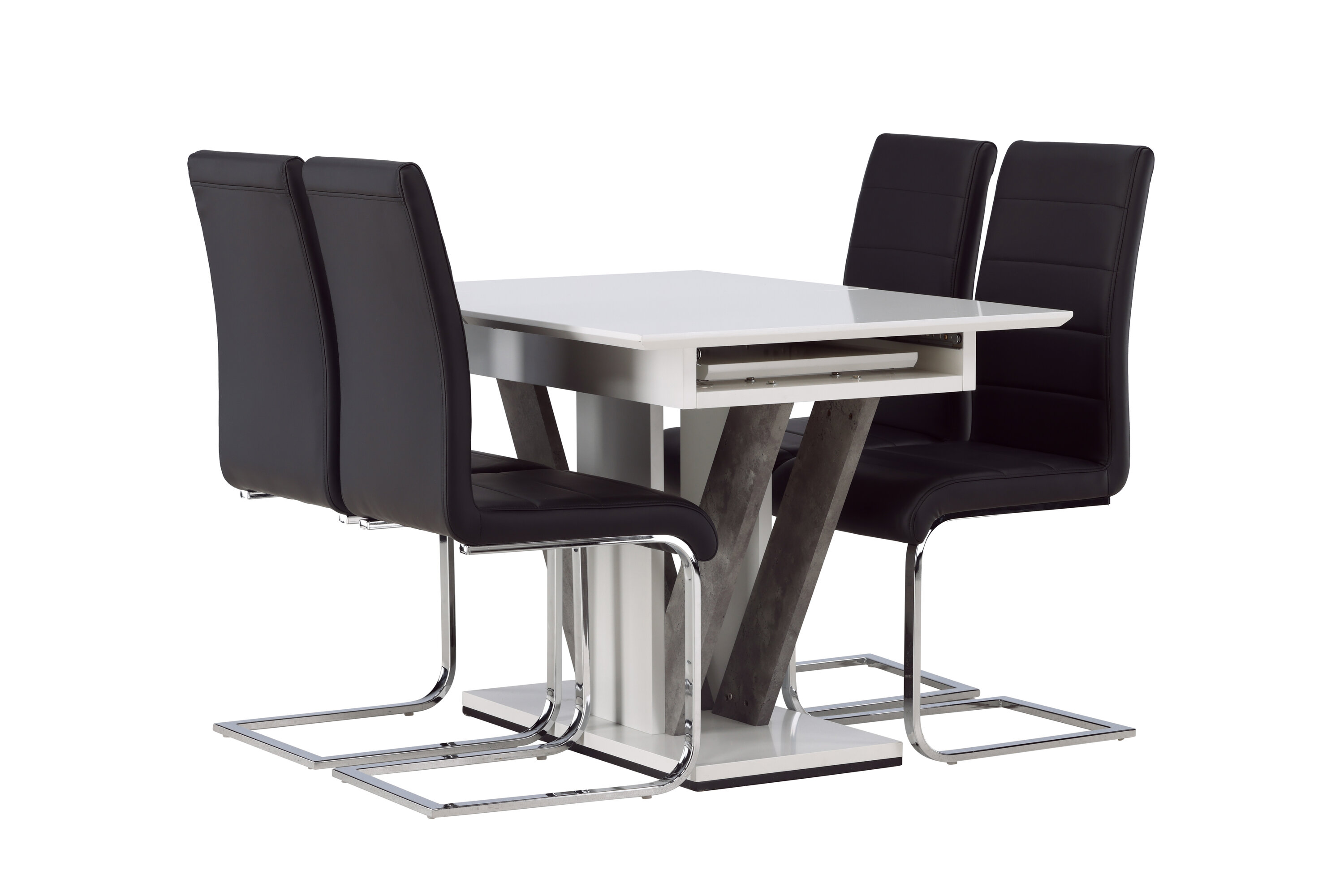 deLOHN Tempo Téglalap alakú étkezőgarnitúra