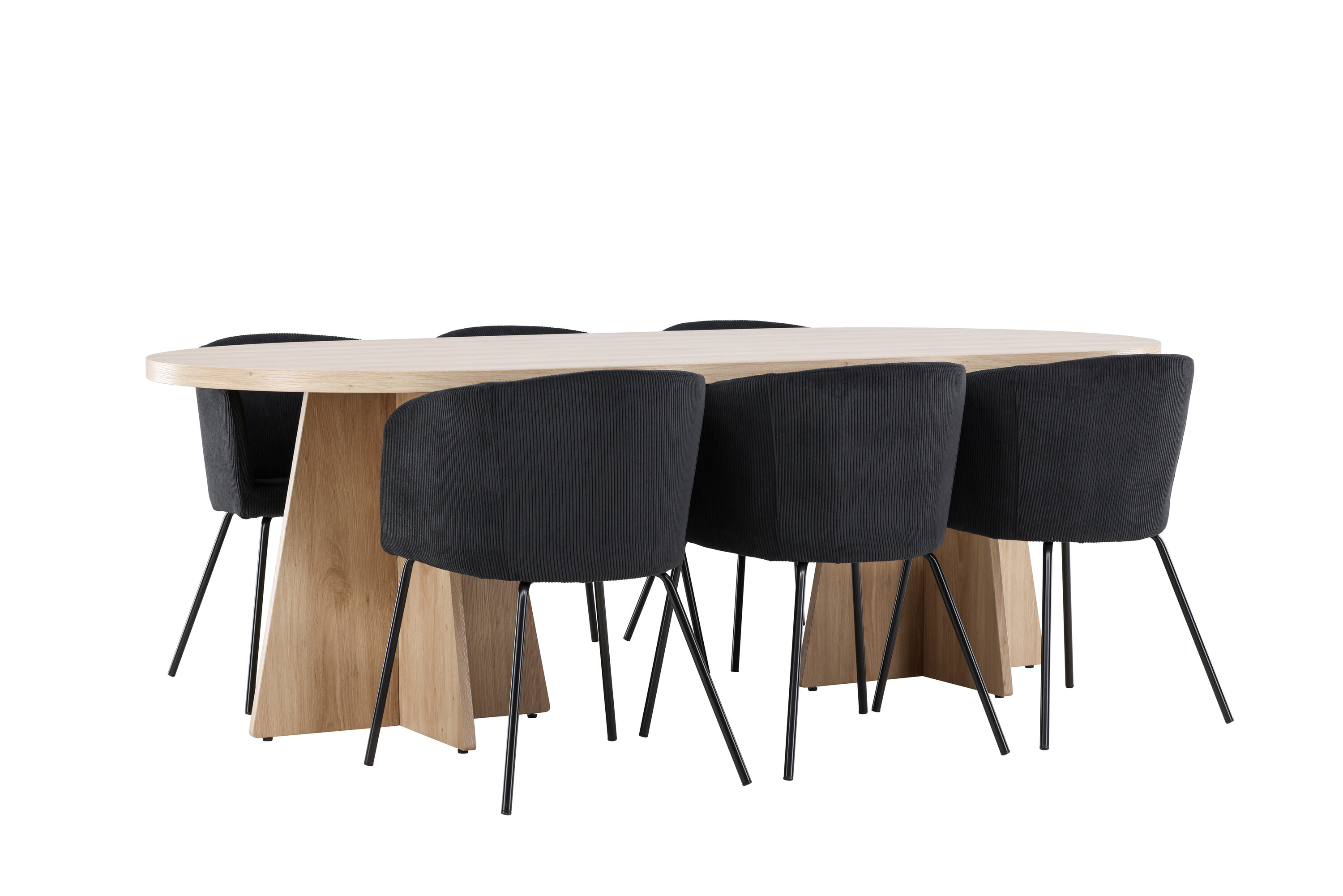 deLOHN Bootcut, Berit Ovális étkezőgarnitúra