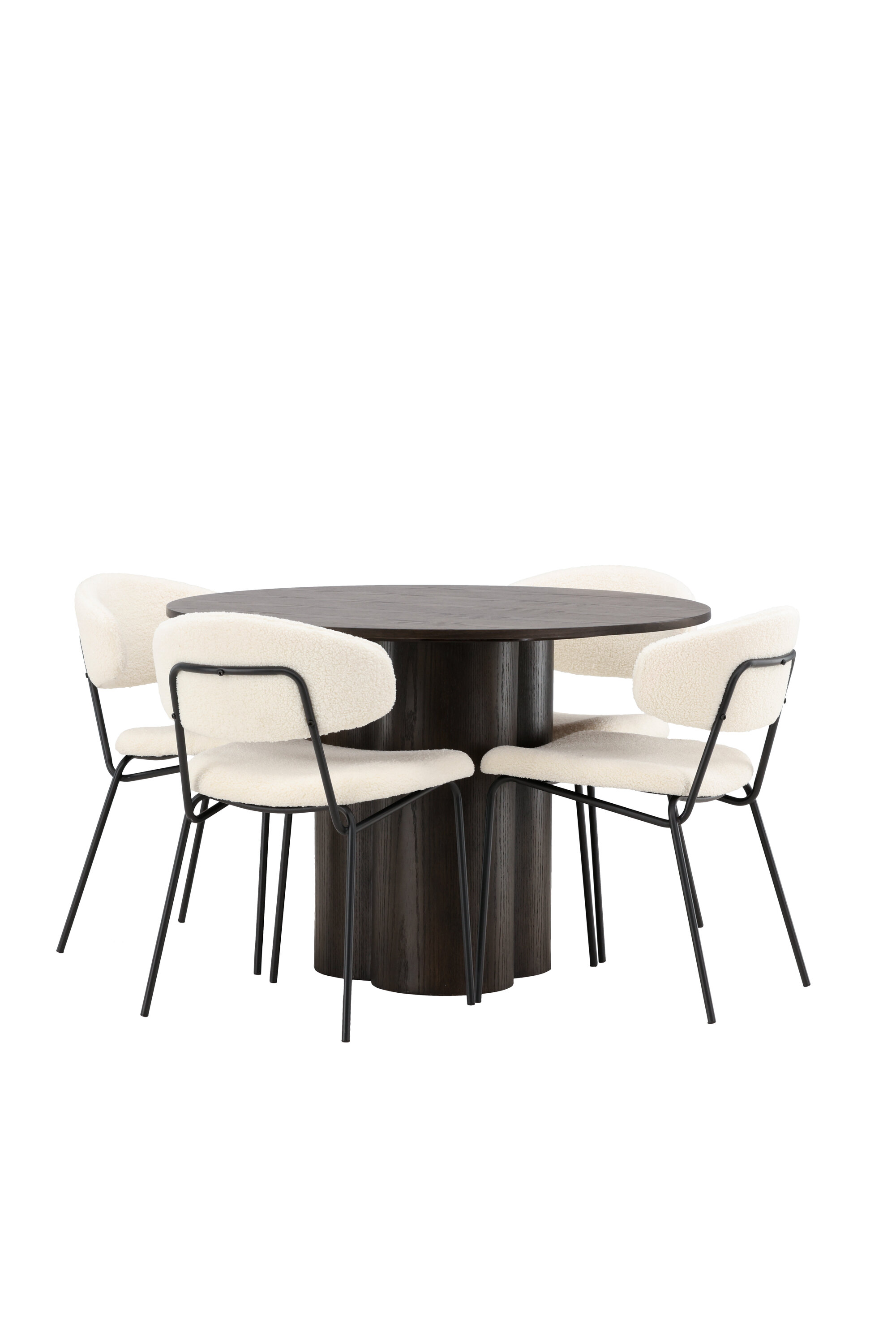 deLOHN Olivia, Chico Kör alakú étkezőgarnitúra