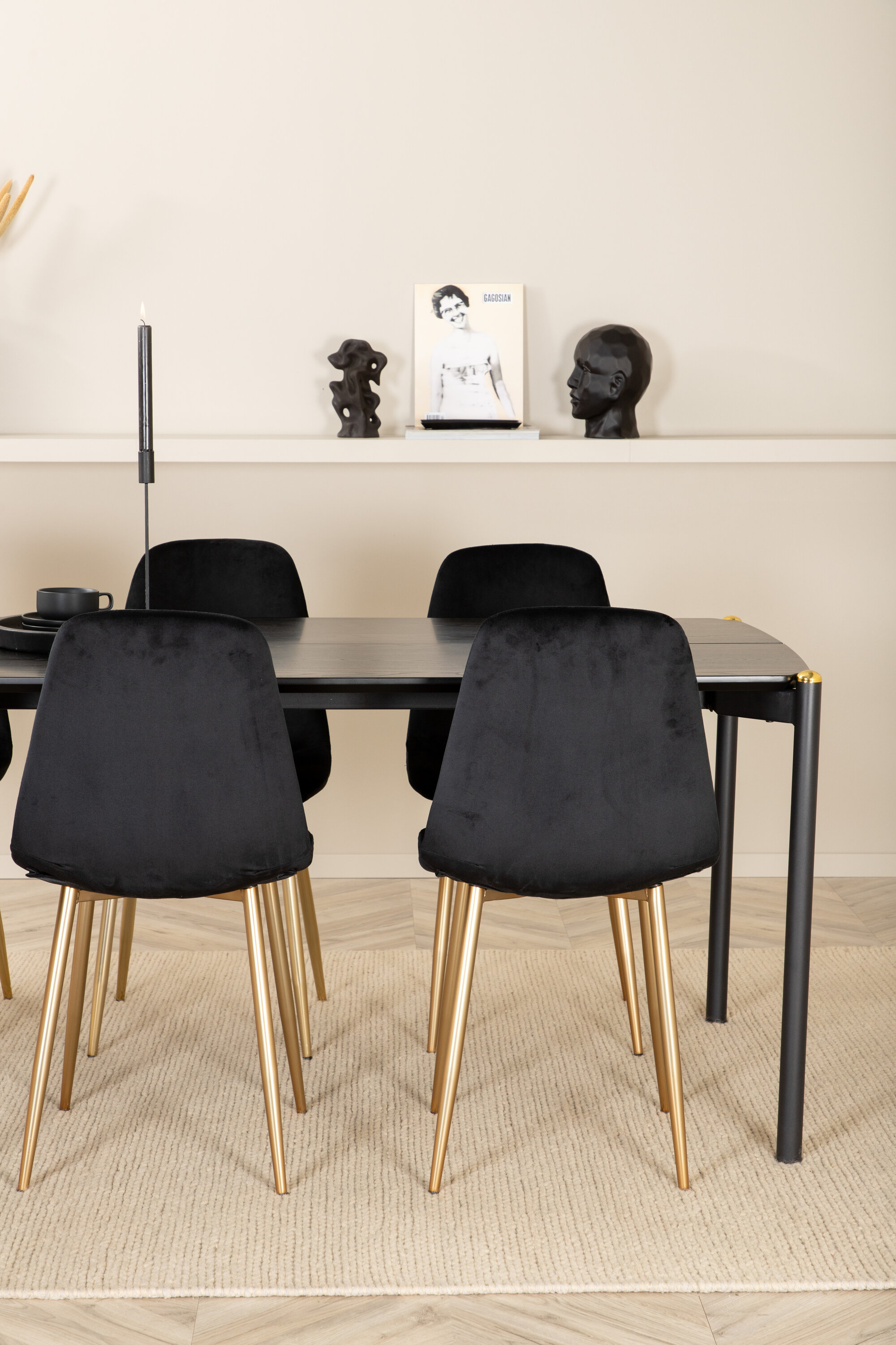 deLOHN Pelle, Polar Téglalap alakú étkezőgarnitúra