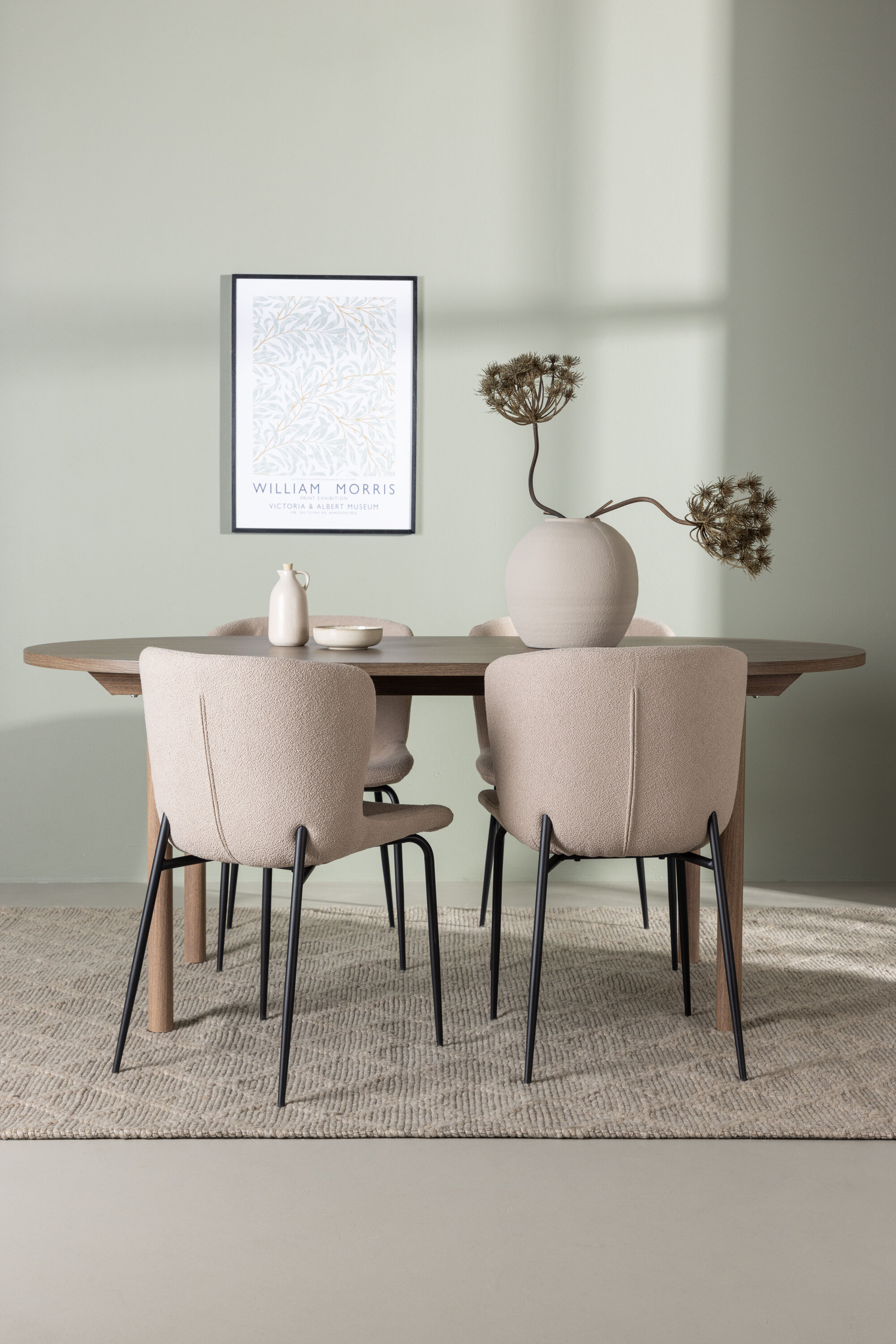 deLOHN Modesto Ovális étkezőgarnitúra