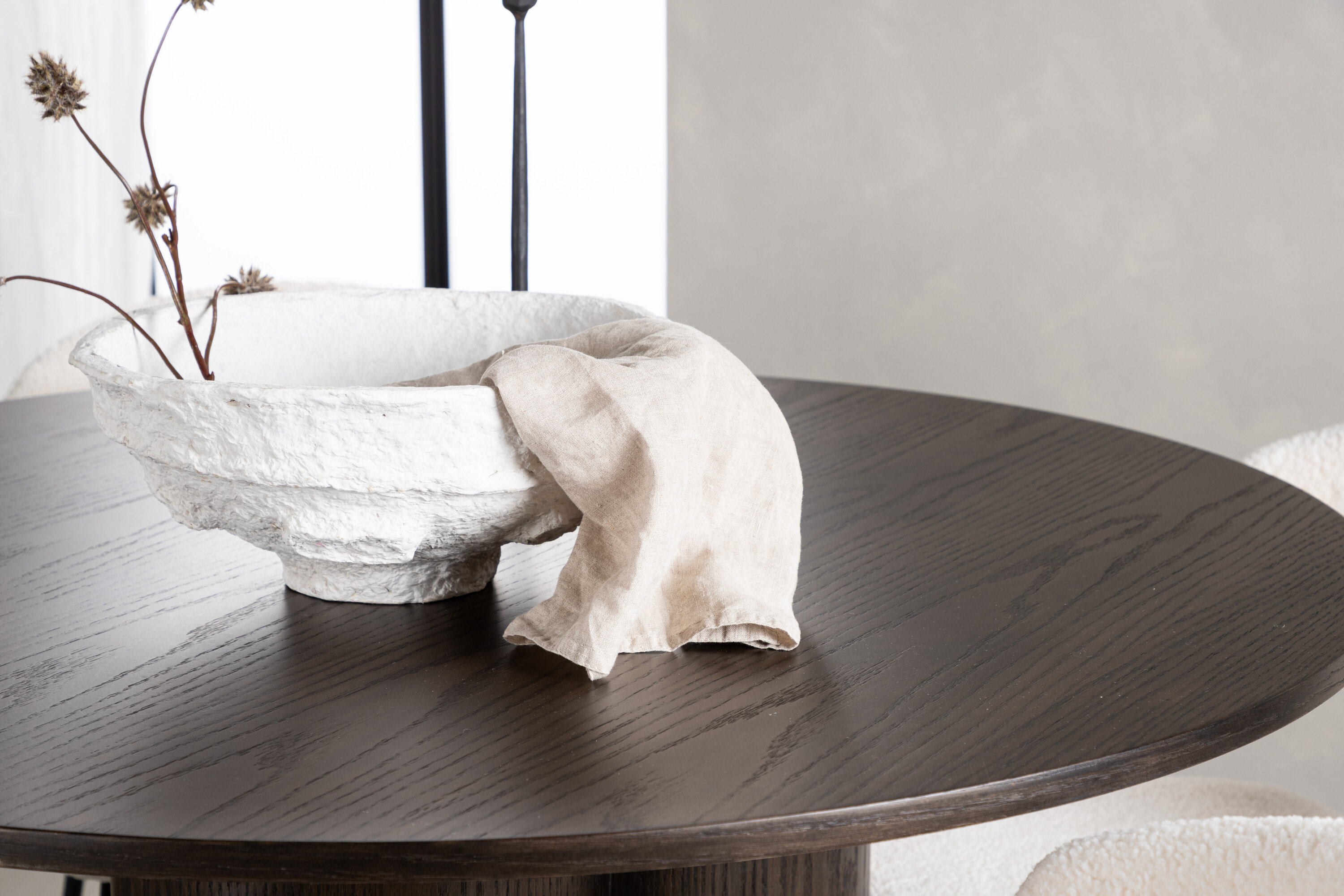 deLOHN Olivia, Chico Kör alakú étkezőgarnitúra