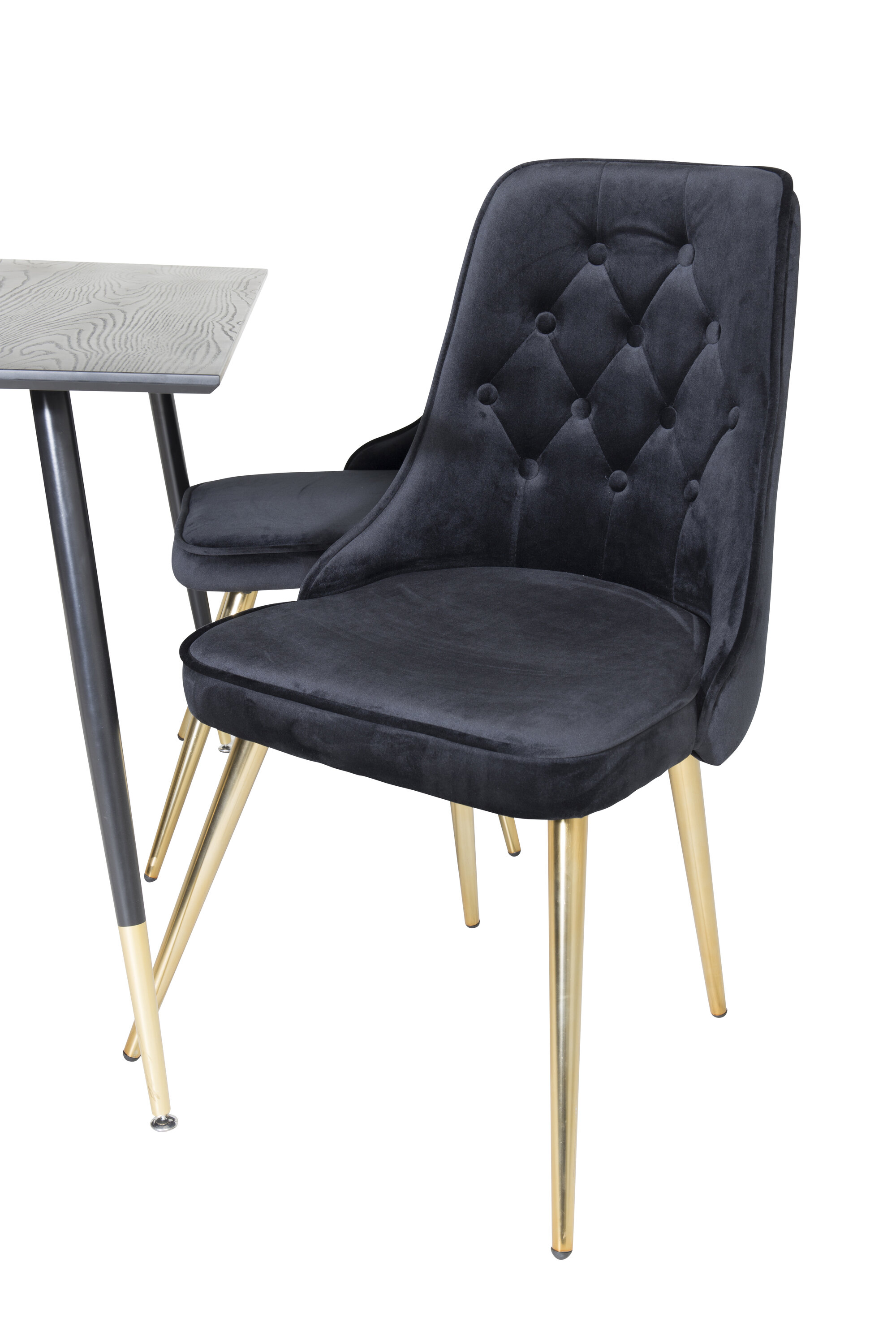 deLOHN Dipp, Velvet Deluxe Kör alakú étkezőgarnitúra deLOHN Dipp, Velvet Deluxe Kör alakú étkezőgarnitúra