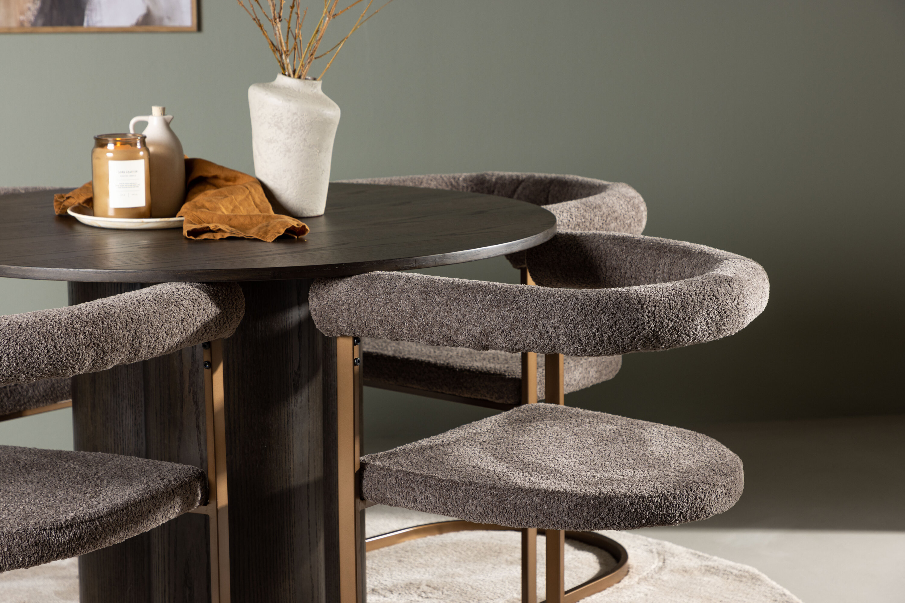 deLOHN Morning Kör alakú étkezőgarnitúra