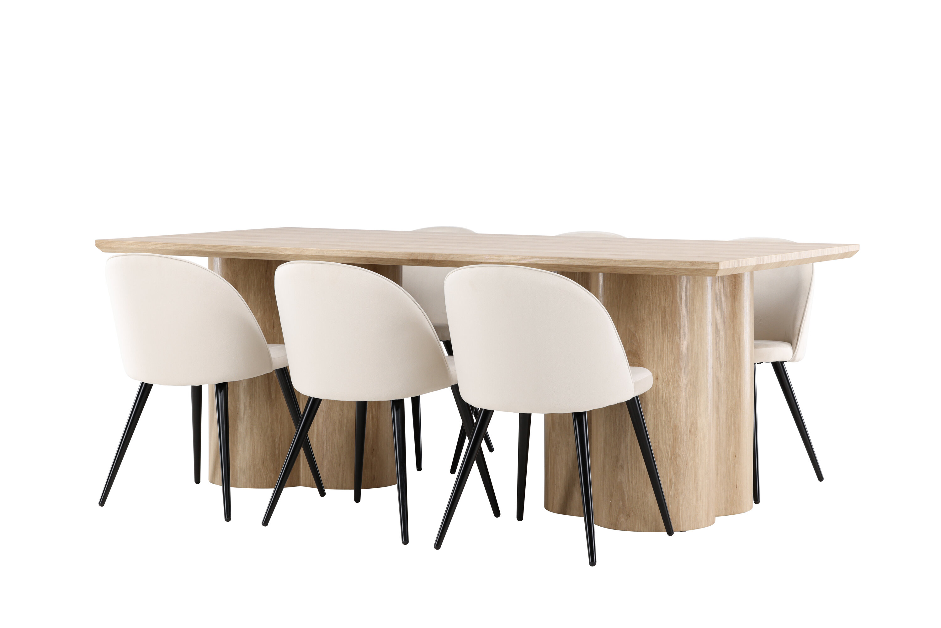 deLOHN Olivia, Velvet Téglalap alakú étkezőgarnitúra