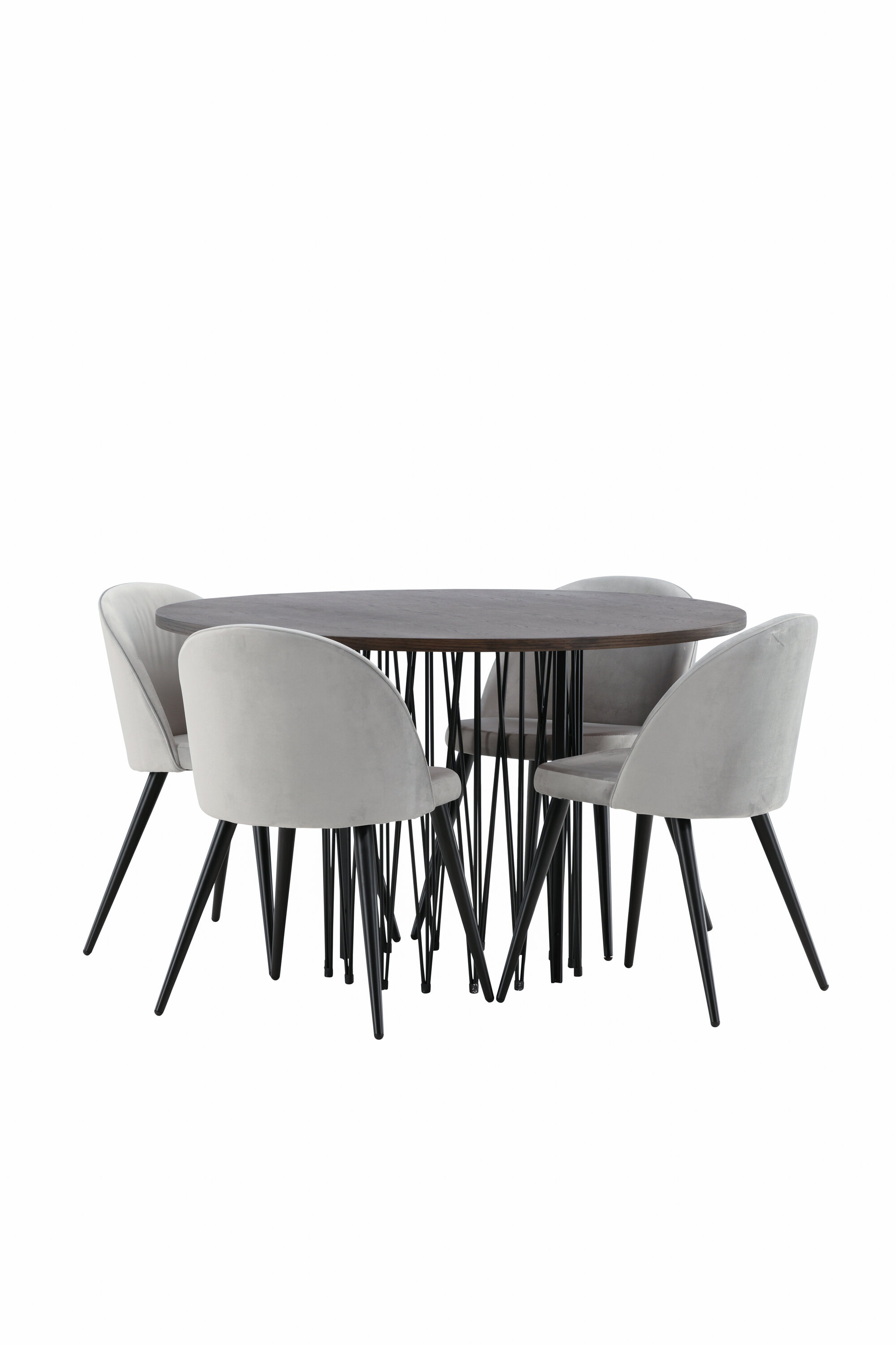 deLOHN Stone round, Velvet Kör alakú étkezőgarnitúra