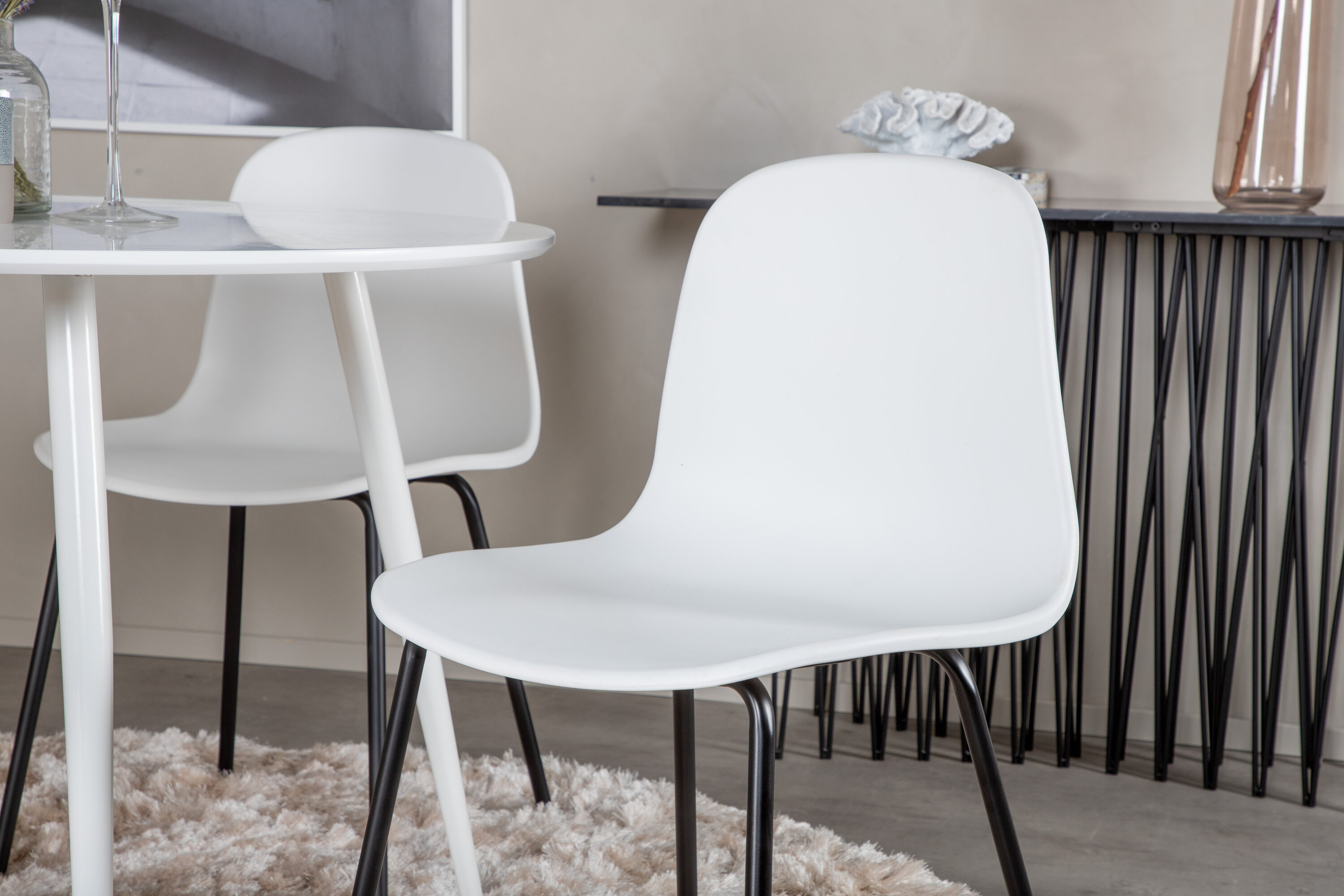 deLOHN Plaza, Arctic Kör alakú étkezőgarnitúra