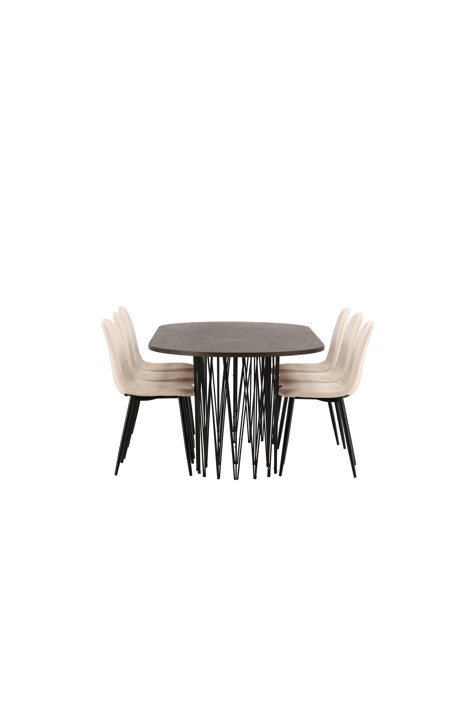 deLOHN Stone oval, Polar Ovális étkezőgarnitúra