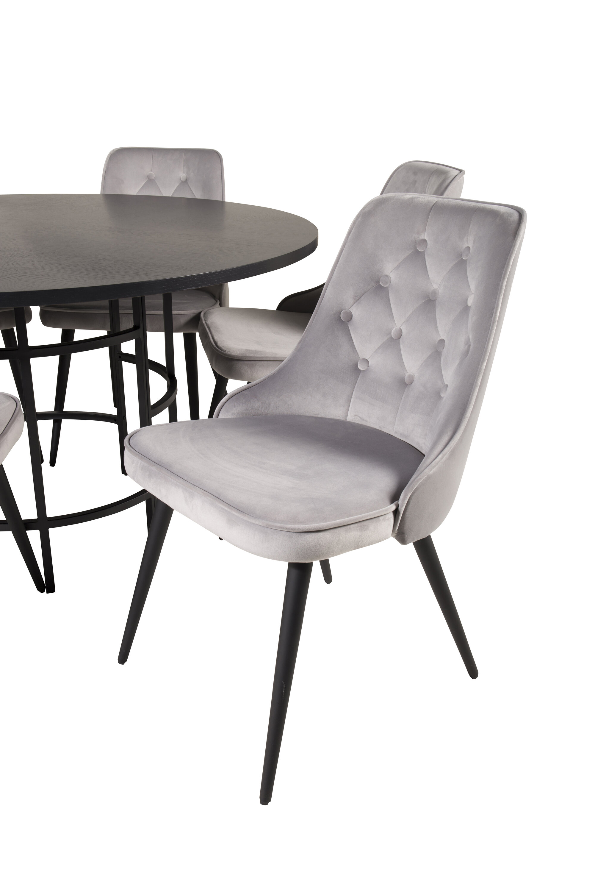 deLOHN Copenhagen, Velvet Deluxe Kör alakú étkezőgarnitúra deLOHN Copenhagen, Velvet Deluxe Kör alakú étkezőgarnitúra