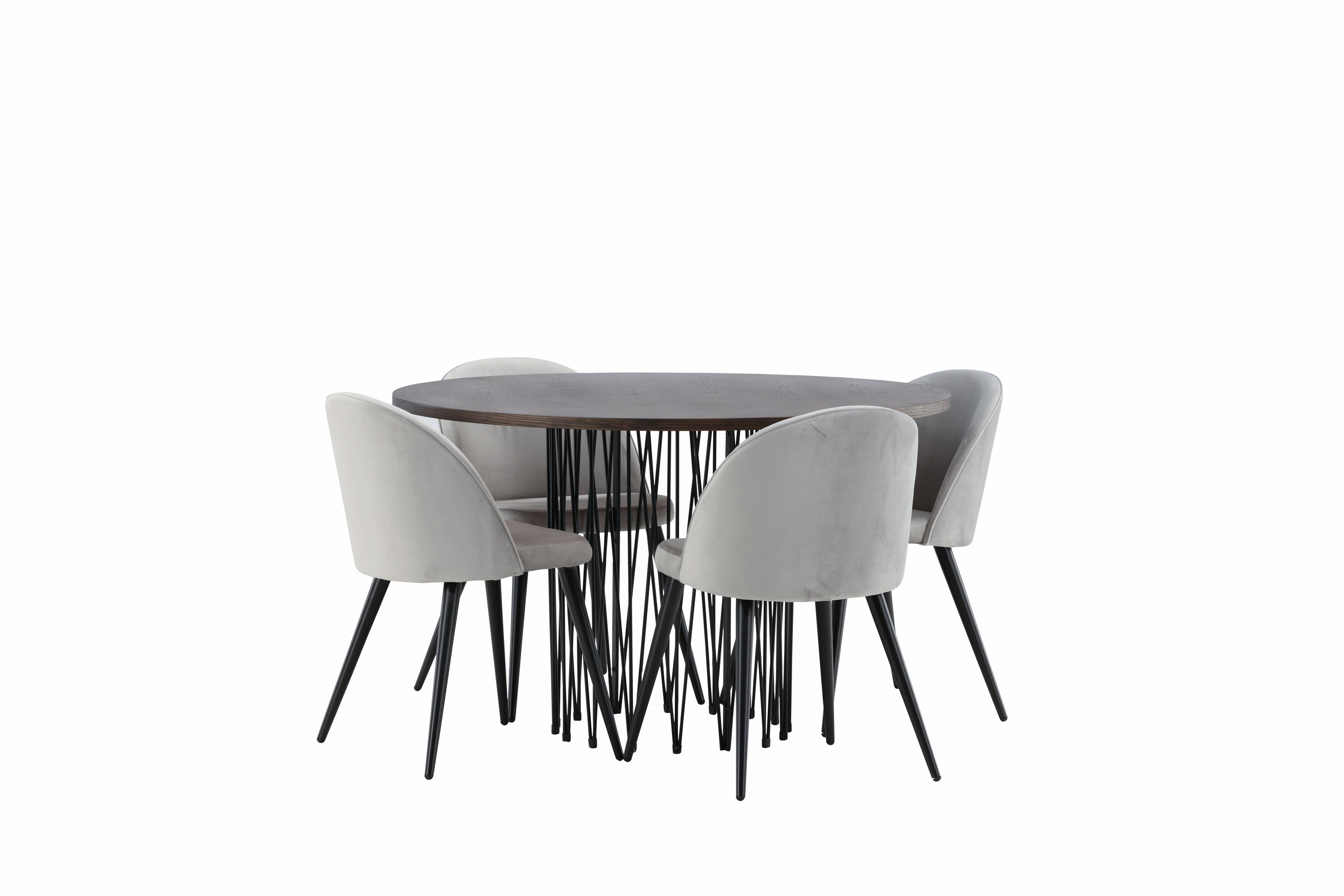 deLOHN Stone round, Velvet Kör alakú étkezőgarnitúra