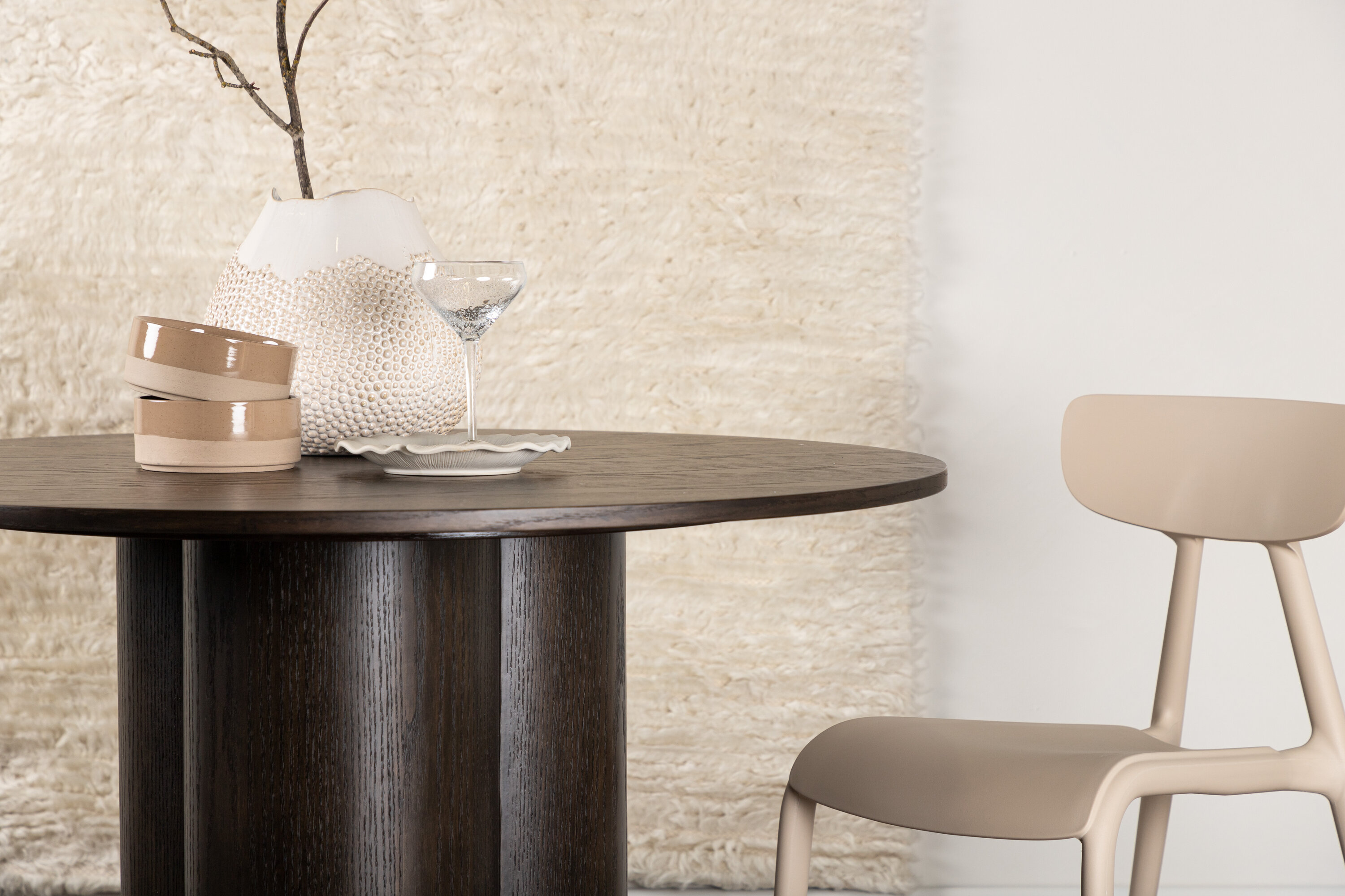 deLOHN Olivia Kerek étkezőasztal