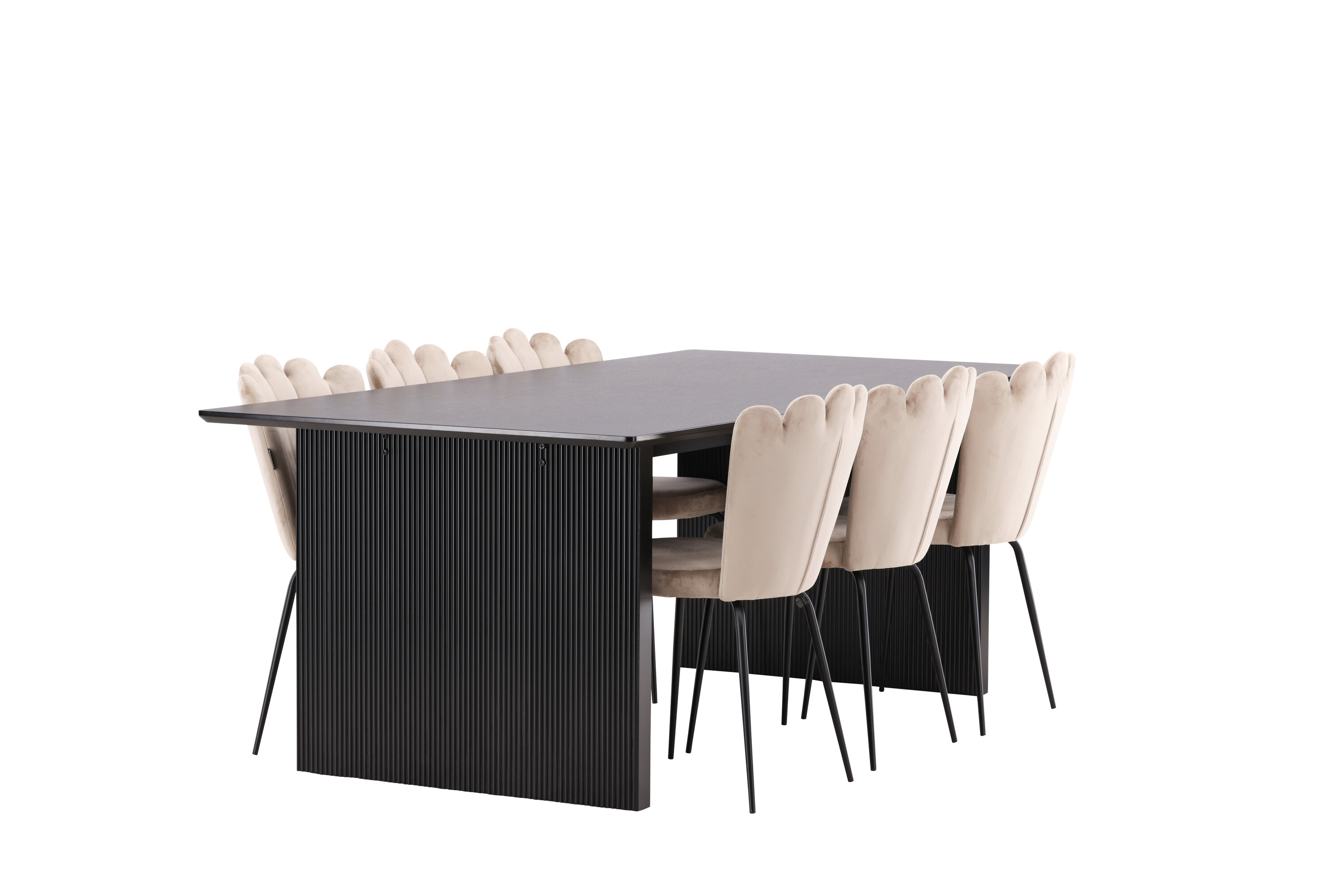 deLOHN Vail, Limhamn Téglalap alakú étkezőgarnitúra