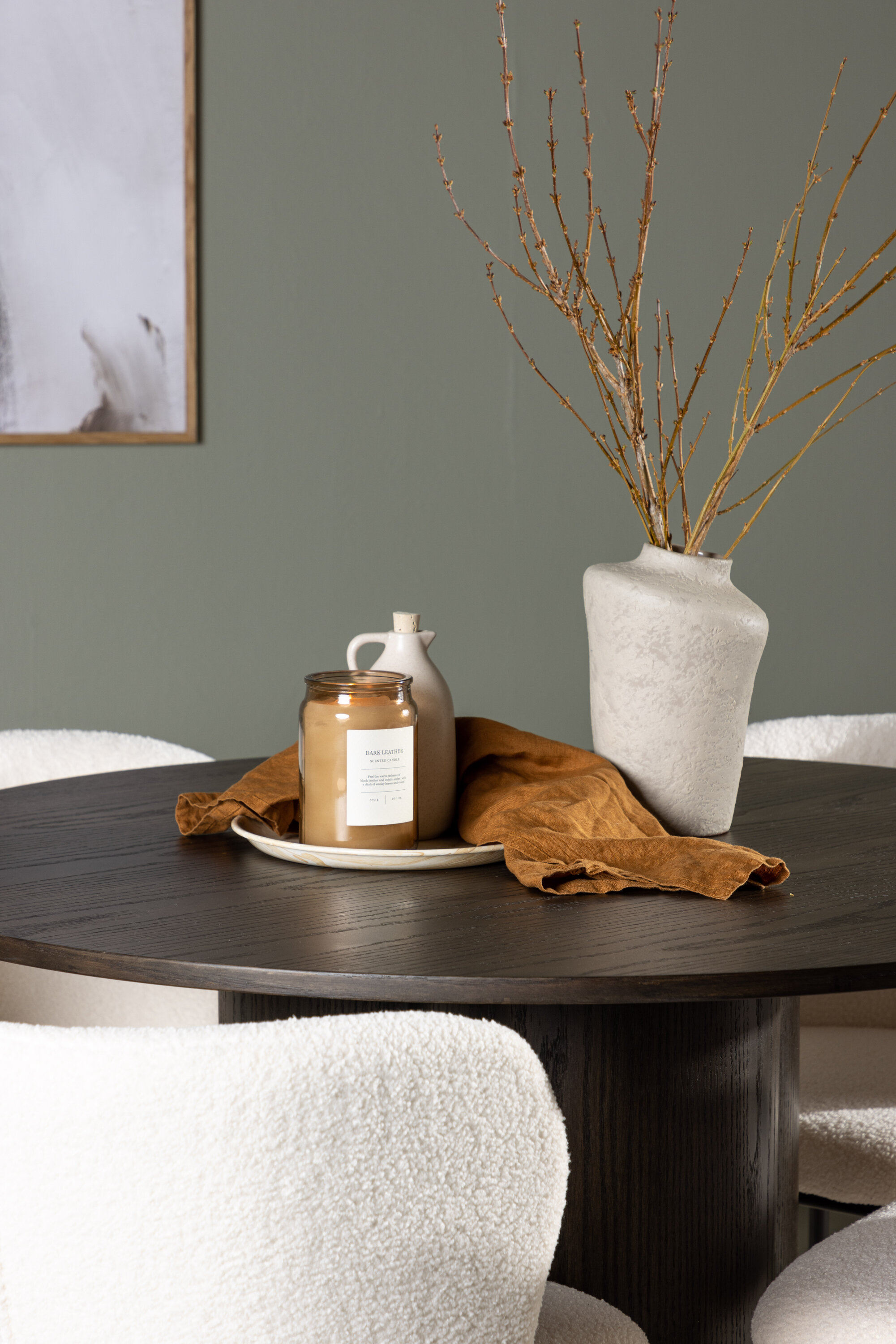 deLOHN Edina Kör alakú étkezőgarnitúra