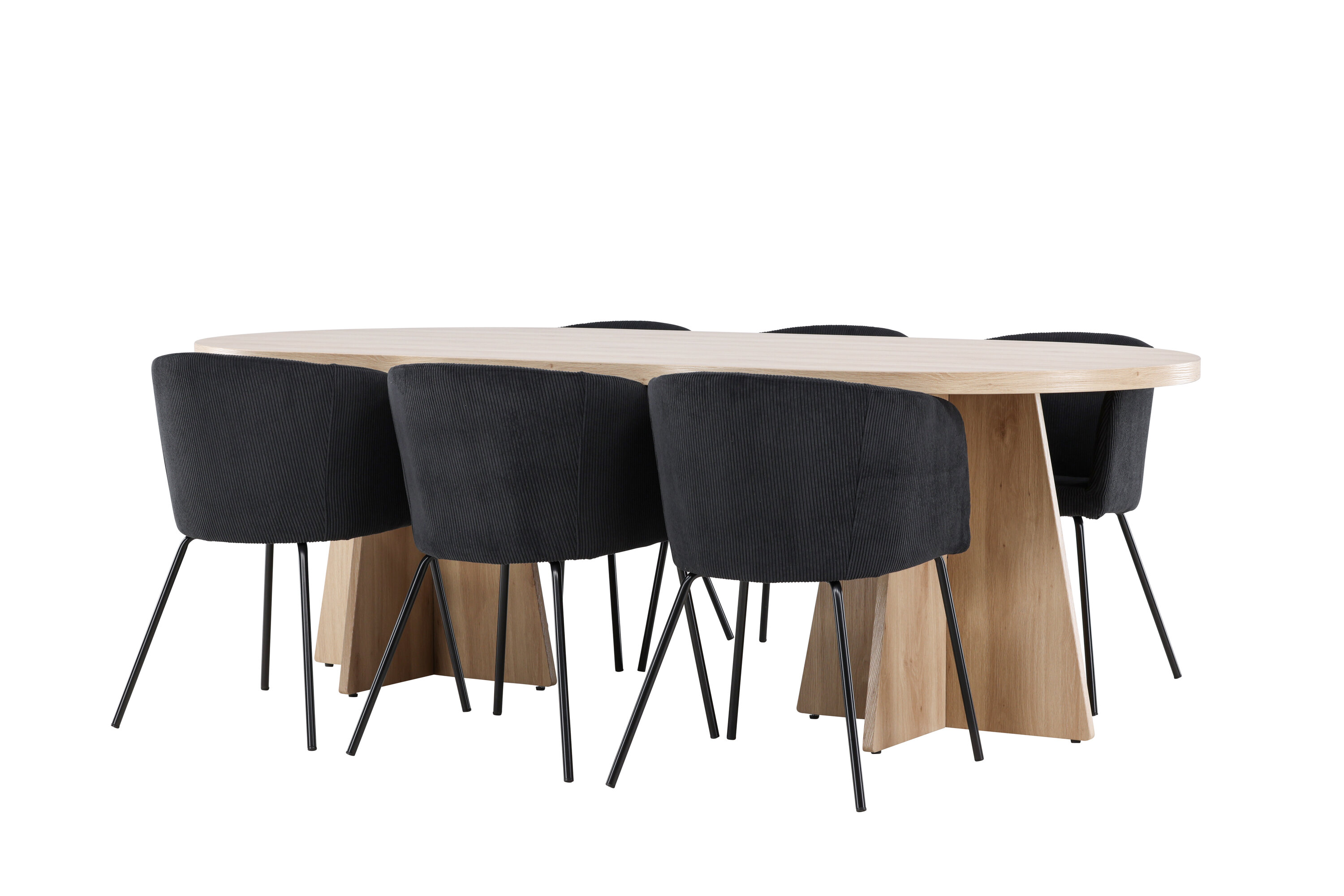 deLOHN Bootcut, Berit Ovális étkezőgarnitúra