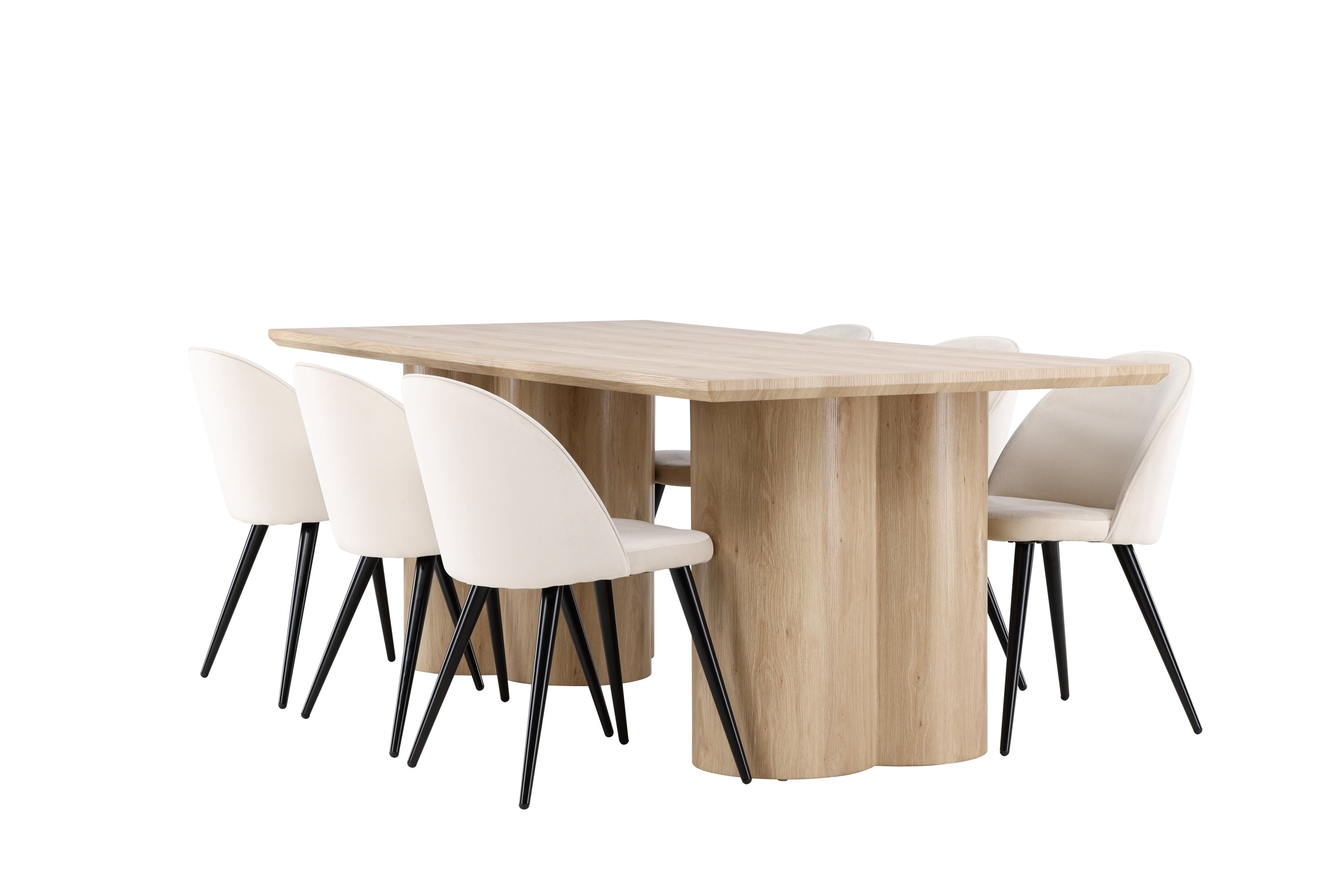 deLOHN Olivia, Velvet Téglalap alakú étkezőgarnitúra