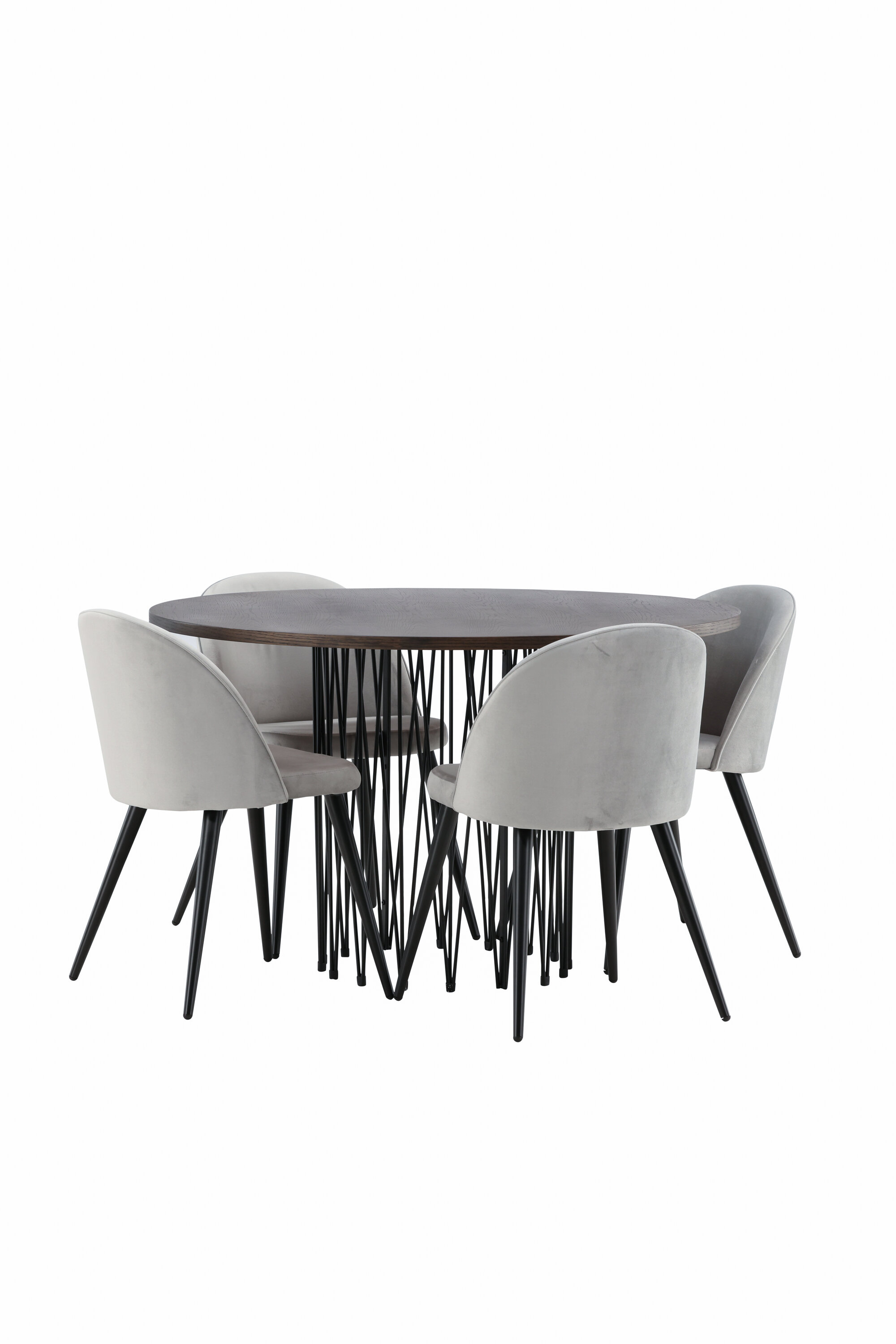 deLOHN Stone round, Velvet Kör alakú étkezőgarnitúra