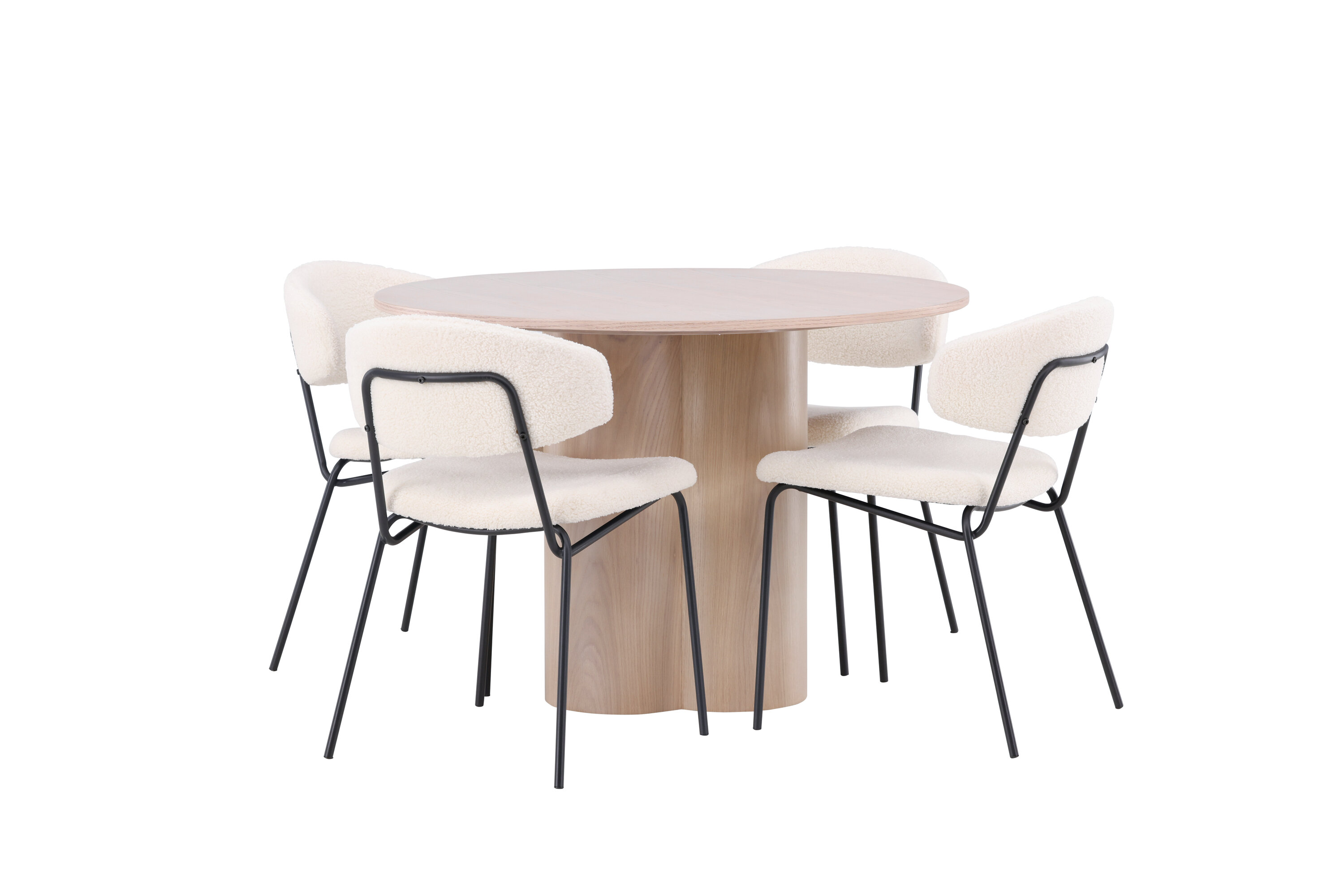 deLOHN Olivia, Chico Kör alakú étkezőgarnitúra