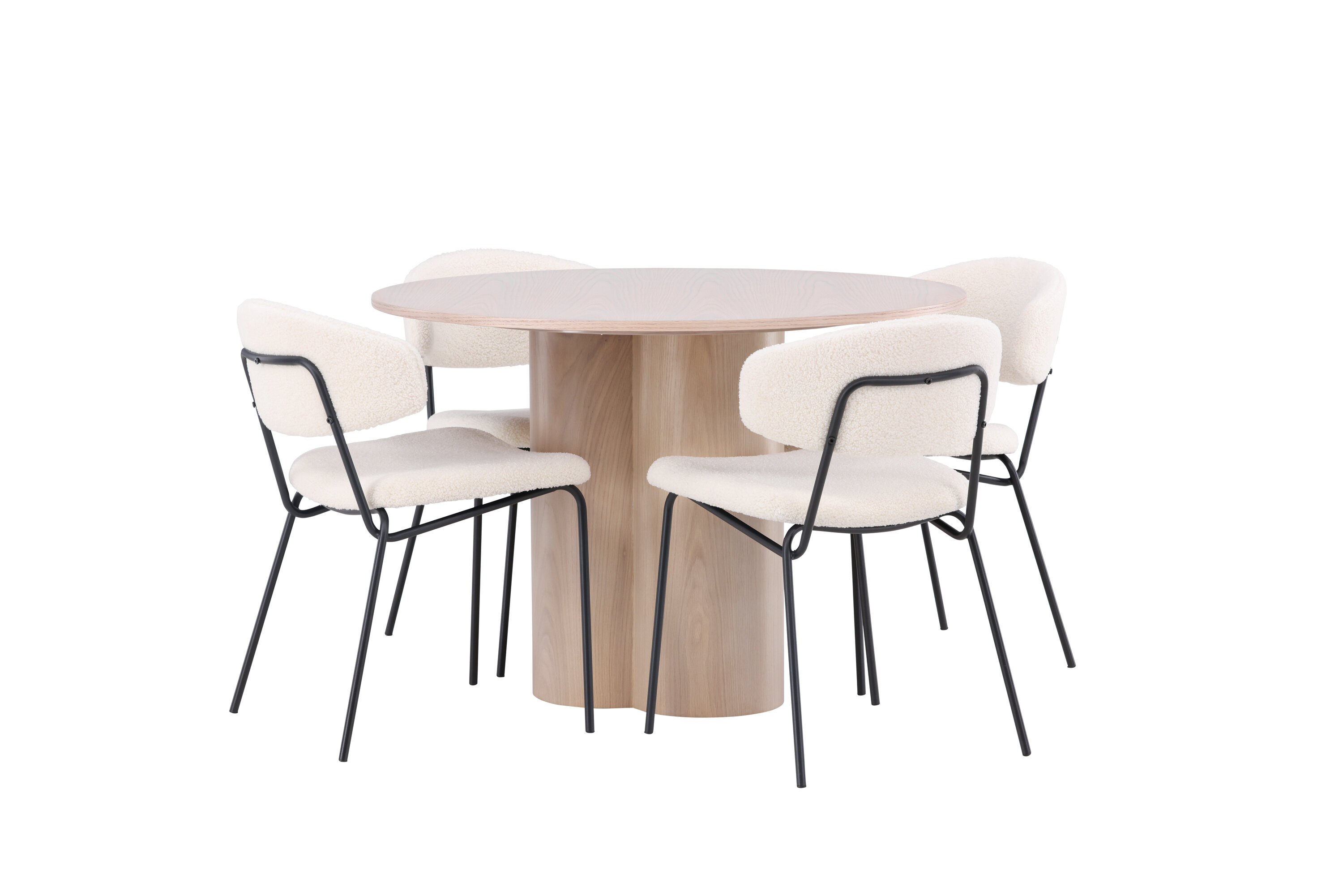 deLOHN Olivia, Chico Kör alakú étkezőgarnitúra