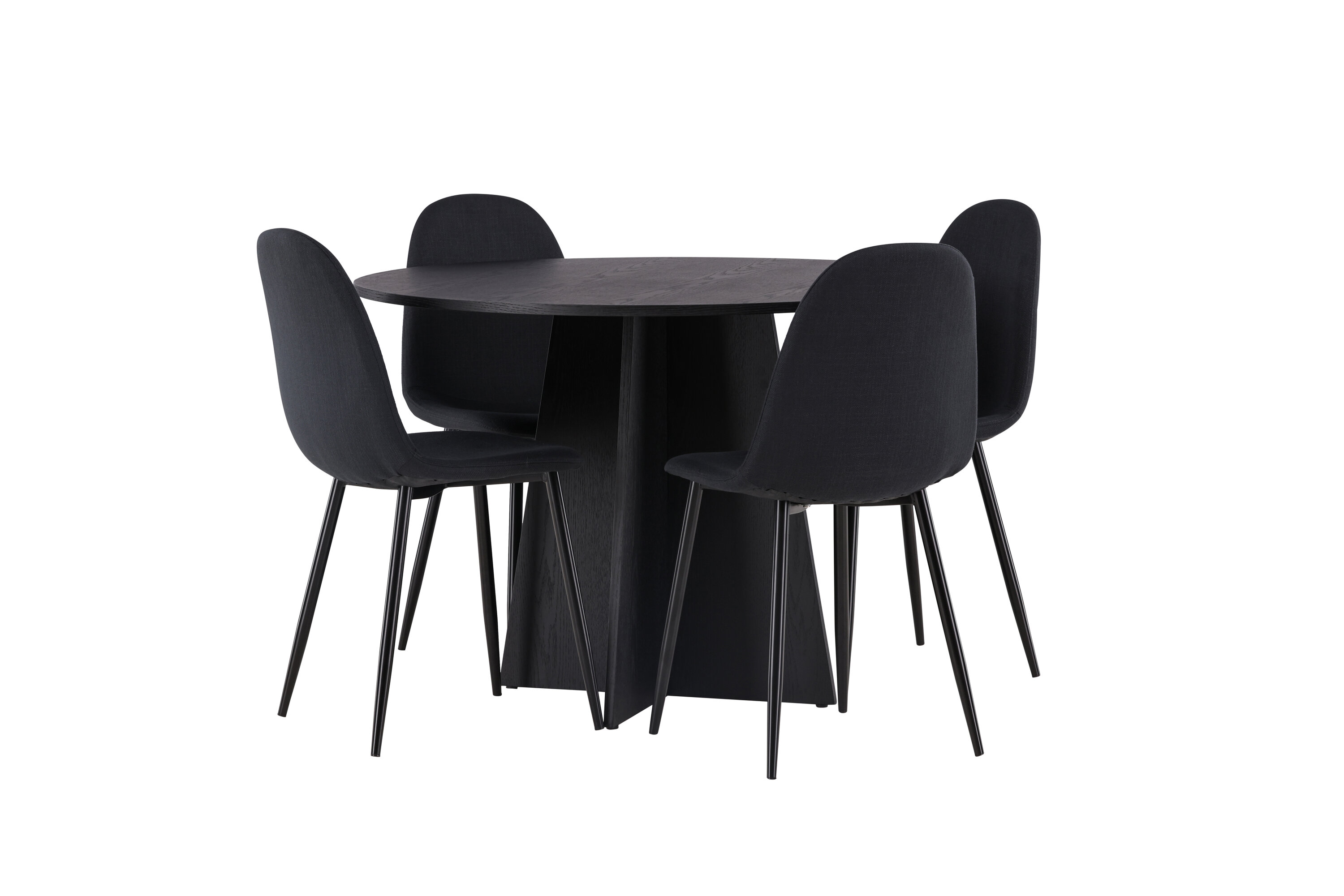 deLOHN Bootcut Round, Polar Kör alakú étkezőgarnitúra