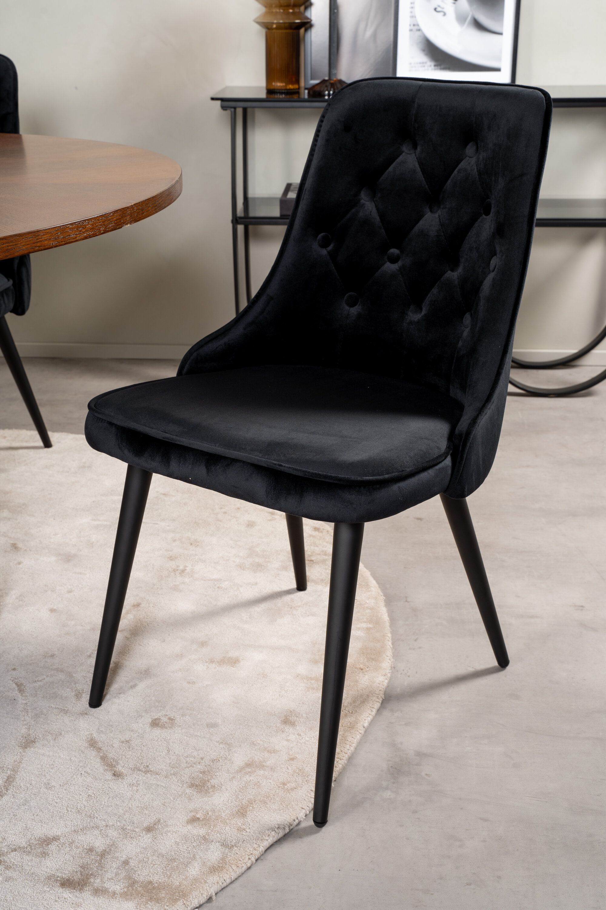 deLOHN Copenhagen, Velvet Deluxe Kör alakú étkezőgarnitúra deLOHN Copenhagen, Velvet Deluxe Kör alakú étkezőgarnitúra