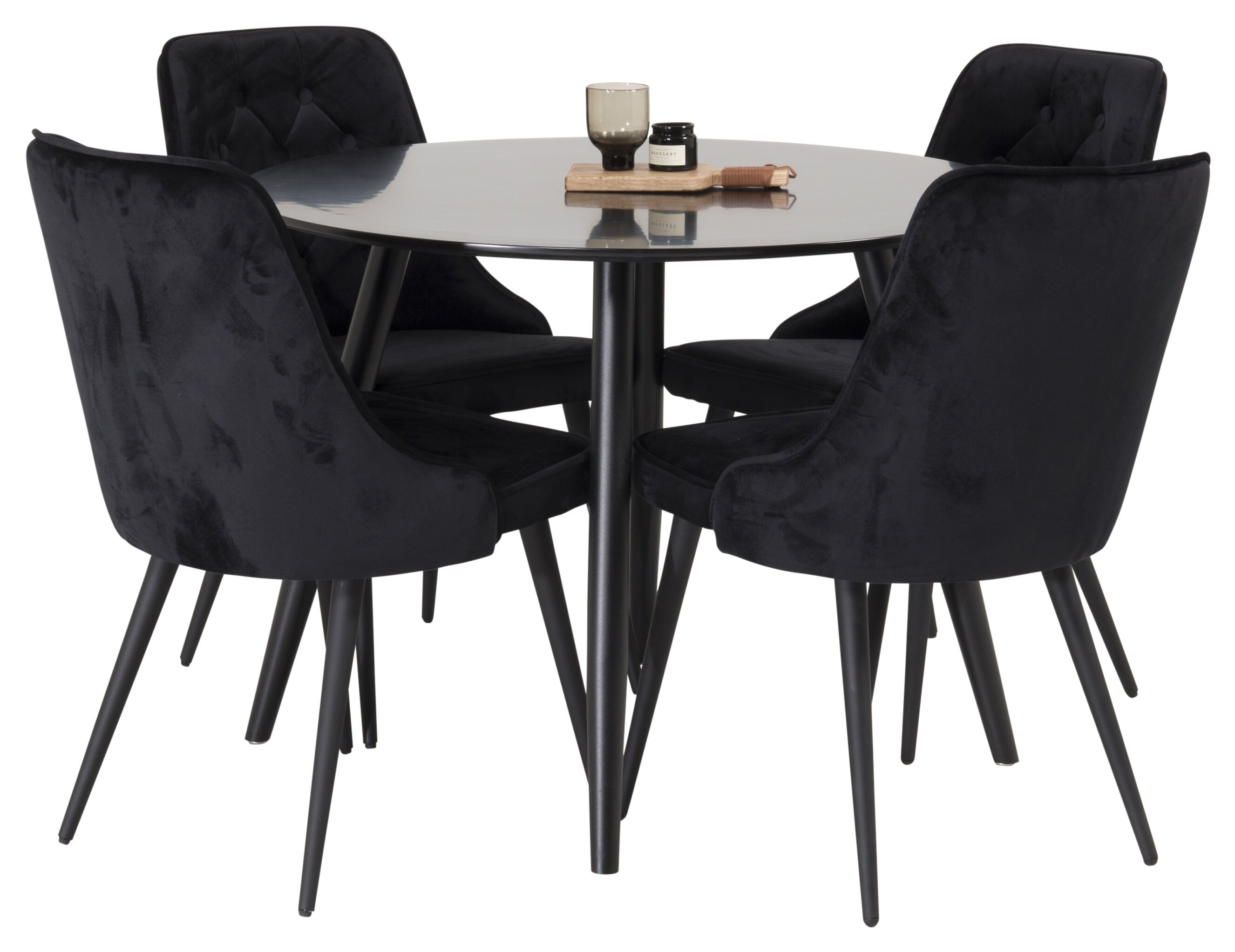 deLOHN Velvet Deluxe, Plaza Kör alakú étkezőgarnitúra deLOHN Velvet Deluxe, Plaza Kör alakú étkezőgarnitúra