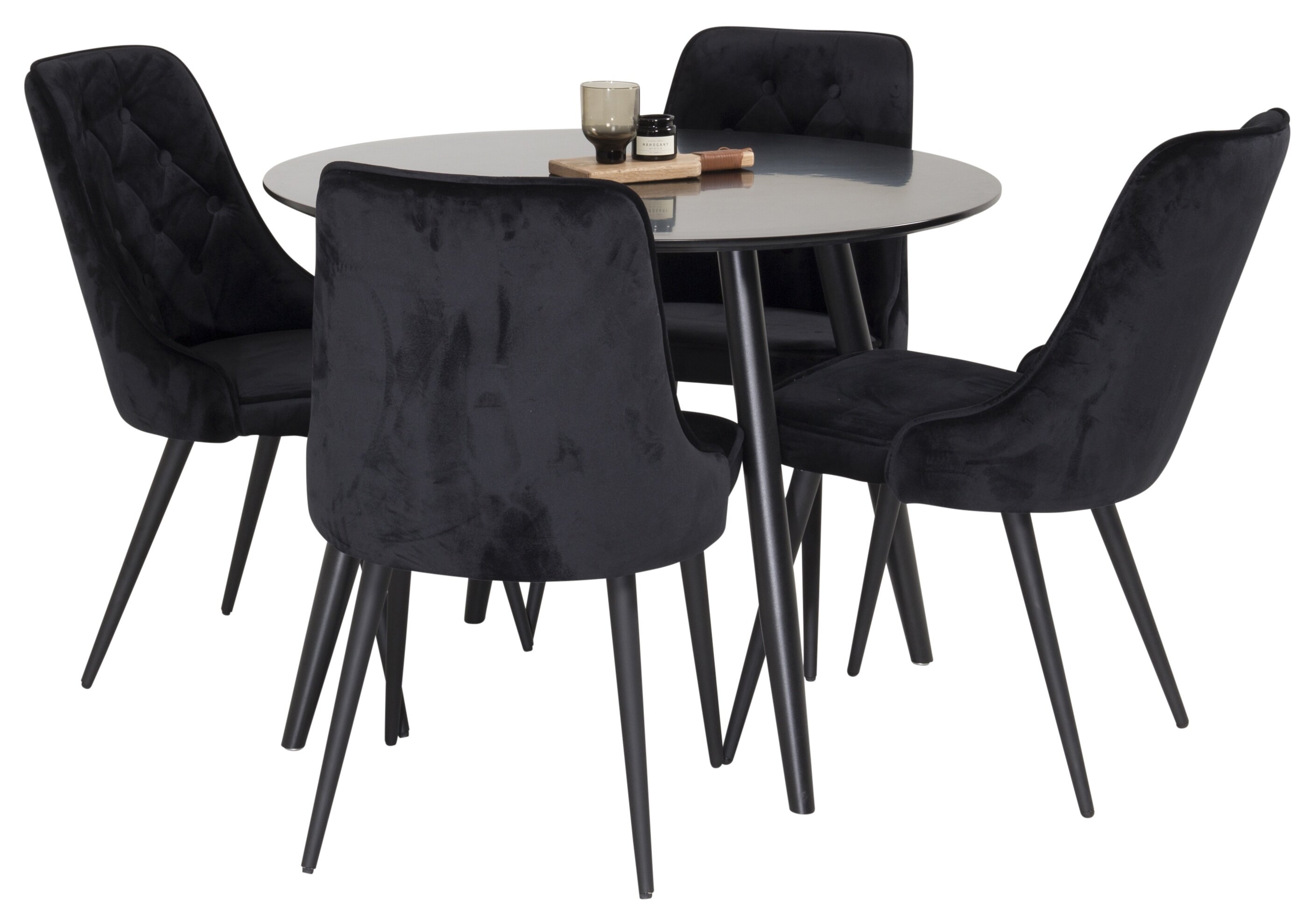 deLOHN Velvet Deluxe, Plaza Kör alakú étkezőgarnitúra deLOHN Velvet Deluxe, Plaza Kör alakú étkezőgarnitúra