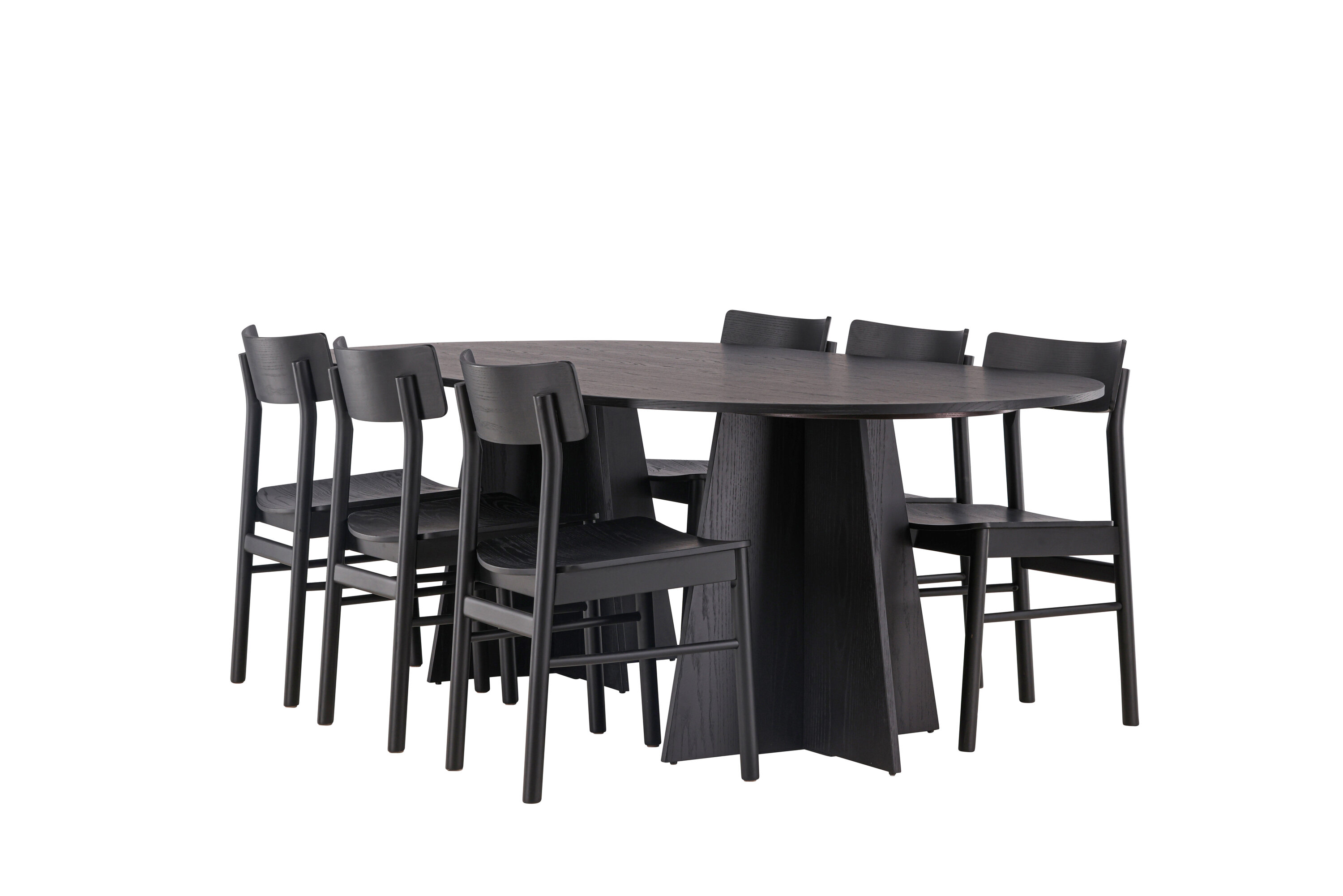 deLOHN Bootcut Oval, Montros Ovális étkezőgarnitúra