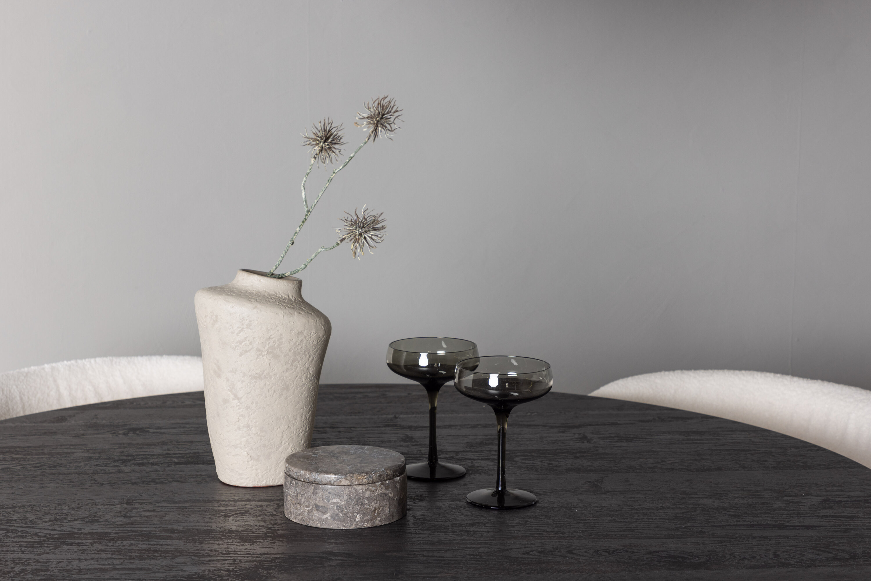 deLOHN Edina Kör alakú étkezőgarnitúra