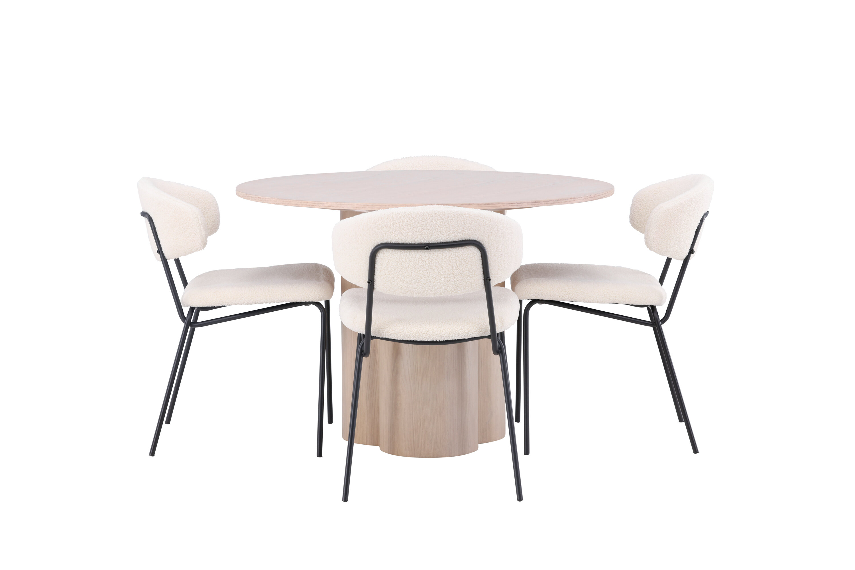 deLOHN Olivia, Chico Kör alakú étkezőgarnitúra