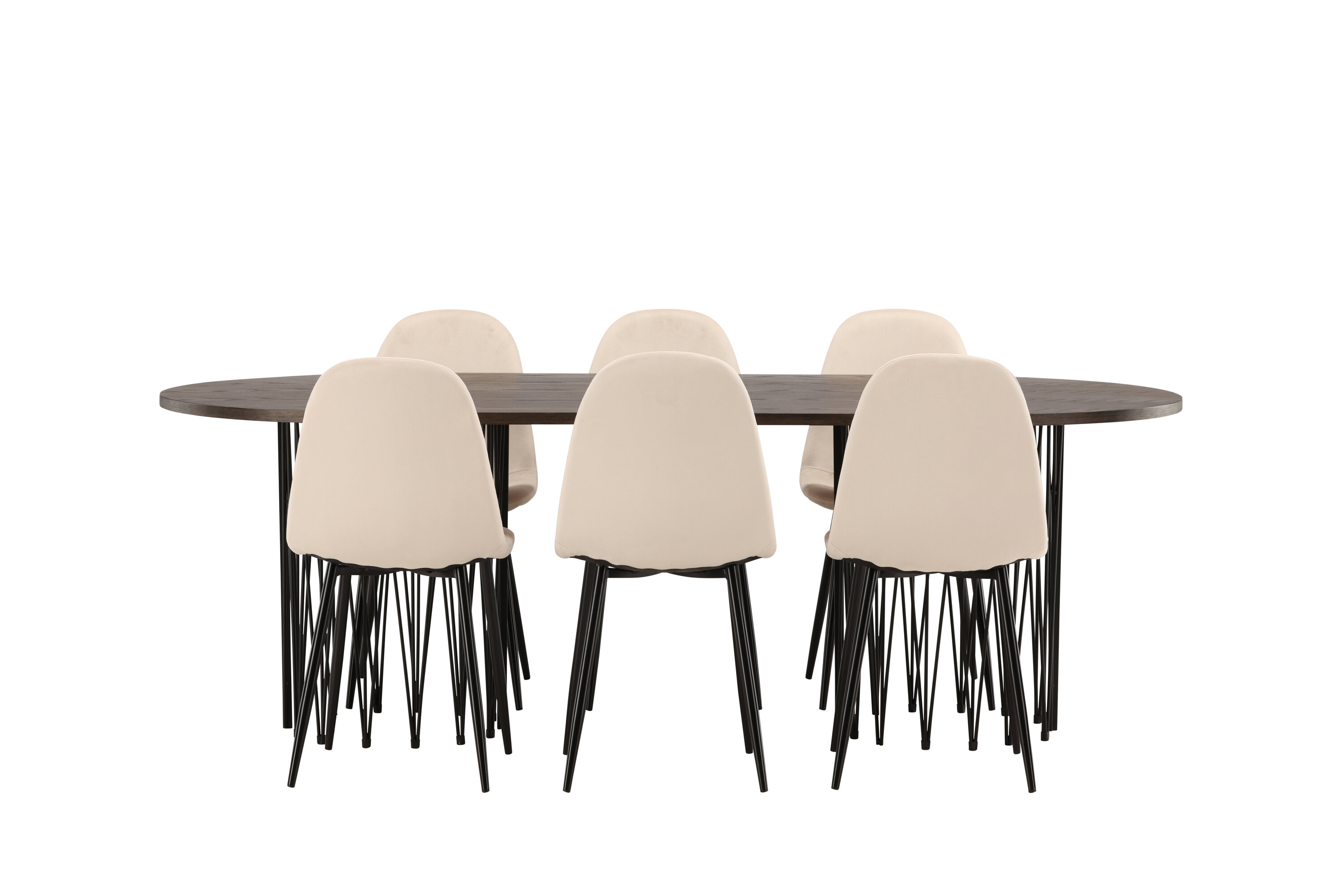 deLOHN Stone oval, Polar Ovális étkezőgarnitúra