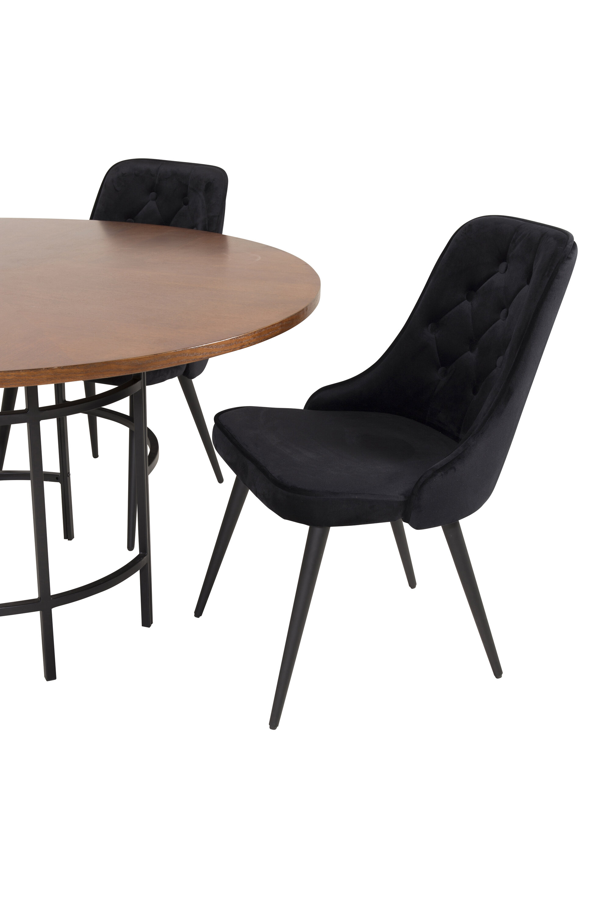 deLOHN Copenhagen, Velvet Deluxe Kör alakú étkezőgarnitúra deLOHN Copenhagen, Velvet Deluxe Kör alakú étkezőgarnitúra