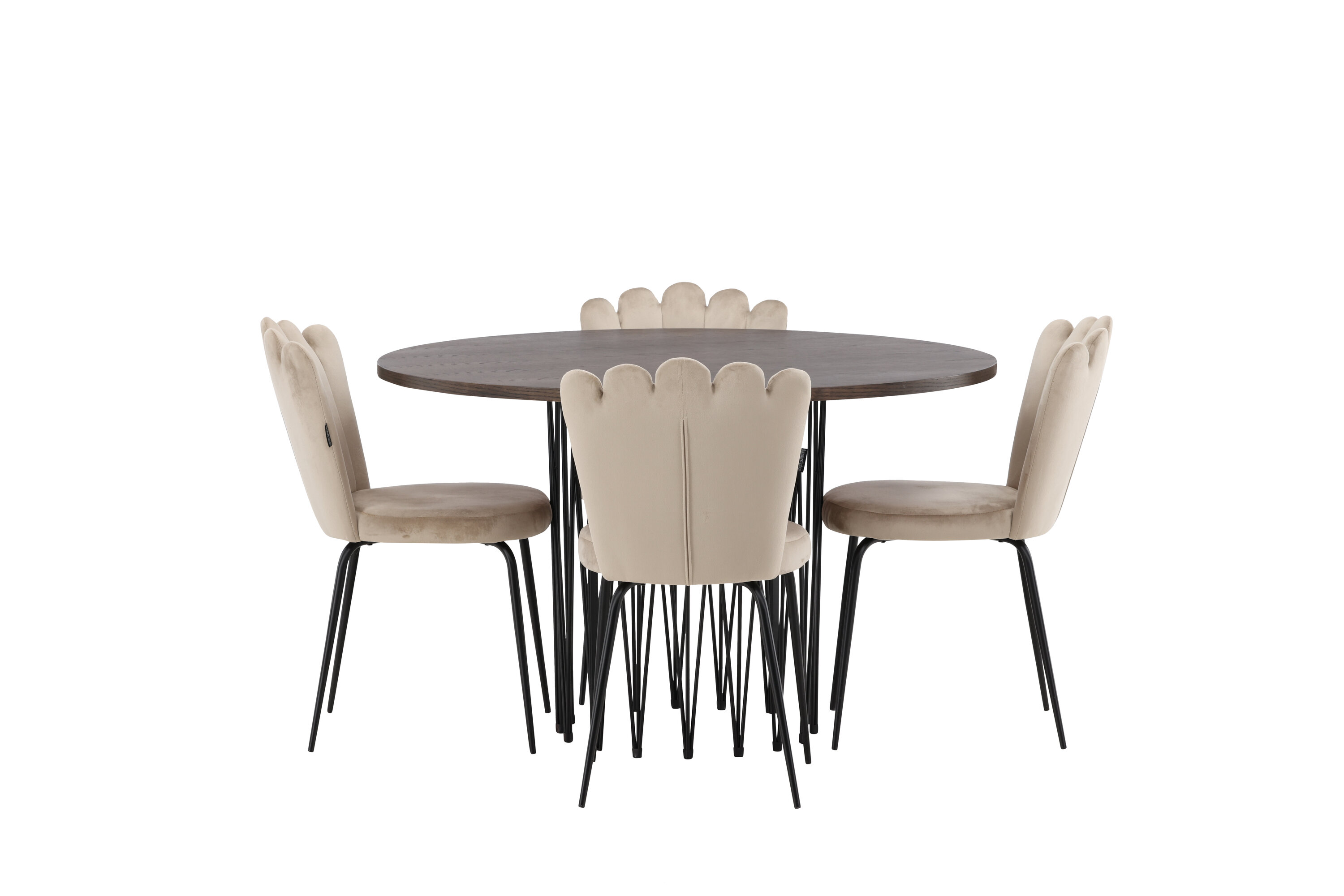 deLOHN Stone round, Limhamn Kör alakú étkezőgarnitúra