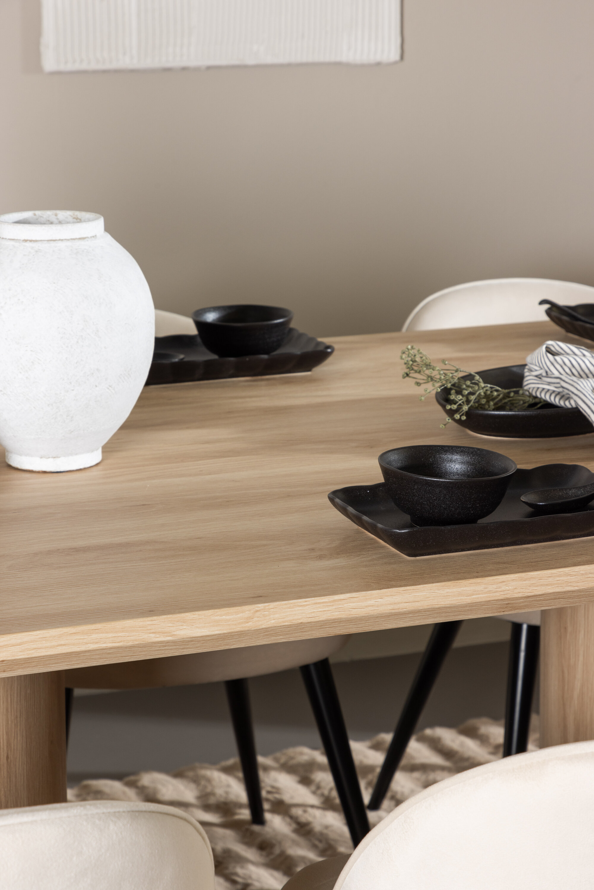 deLOHN Olivia, Velvet Téglalap alakú étkezőgarnitúra