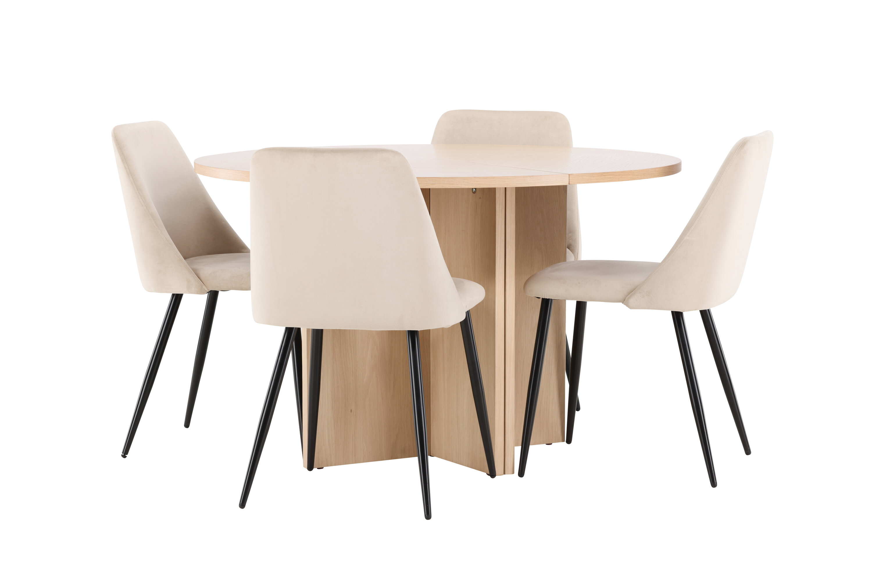 deLOHN Strada, Night Ovális étkezőgarnitúra