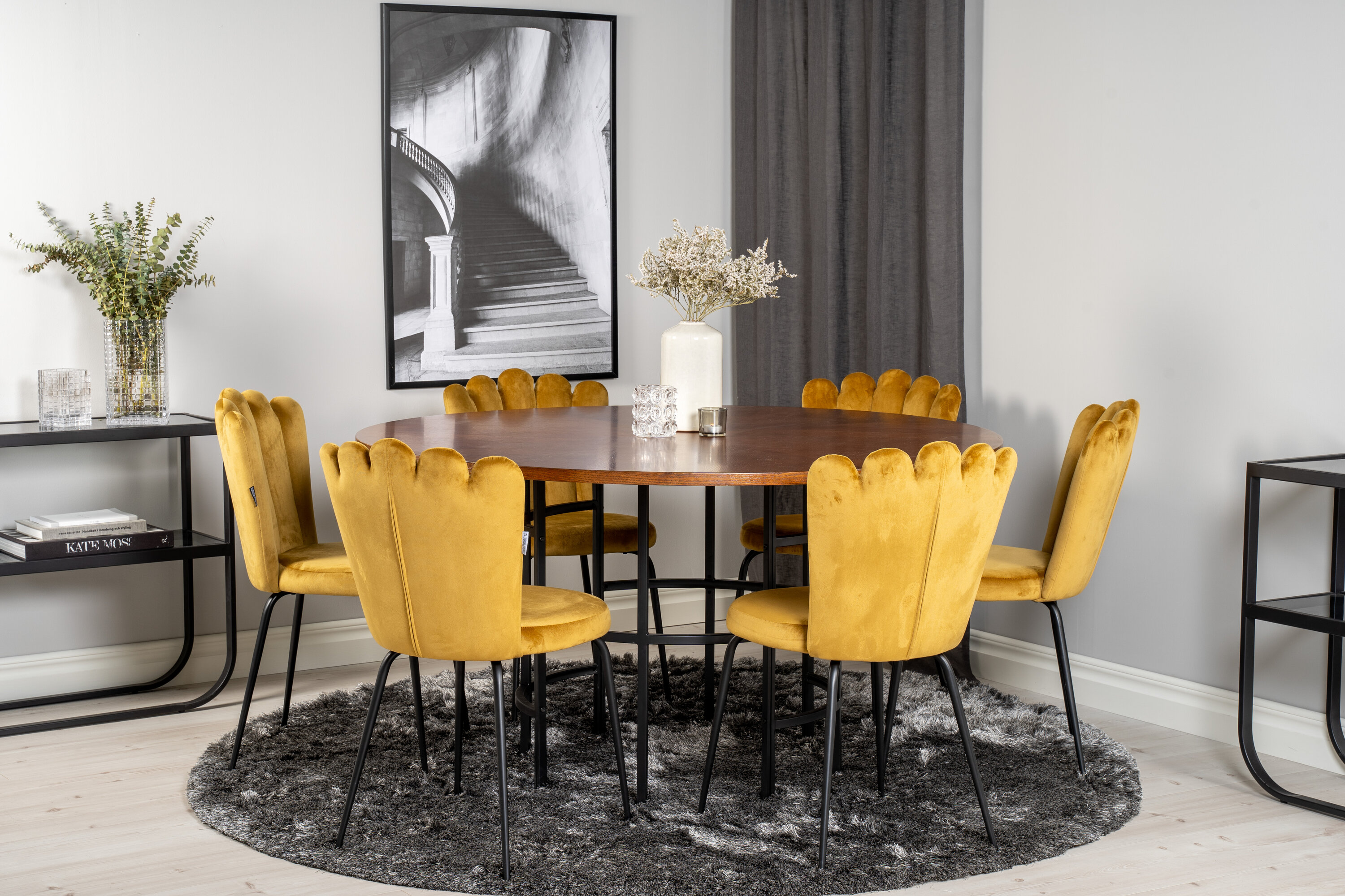 deLOHN Copenhagen, Limhamn Kör alakú étkezőgarnitúra deLOHN Copenhagen, Limhamn Kör alakú étkezőgarnitúra