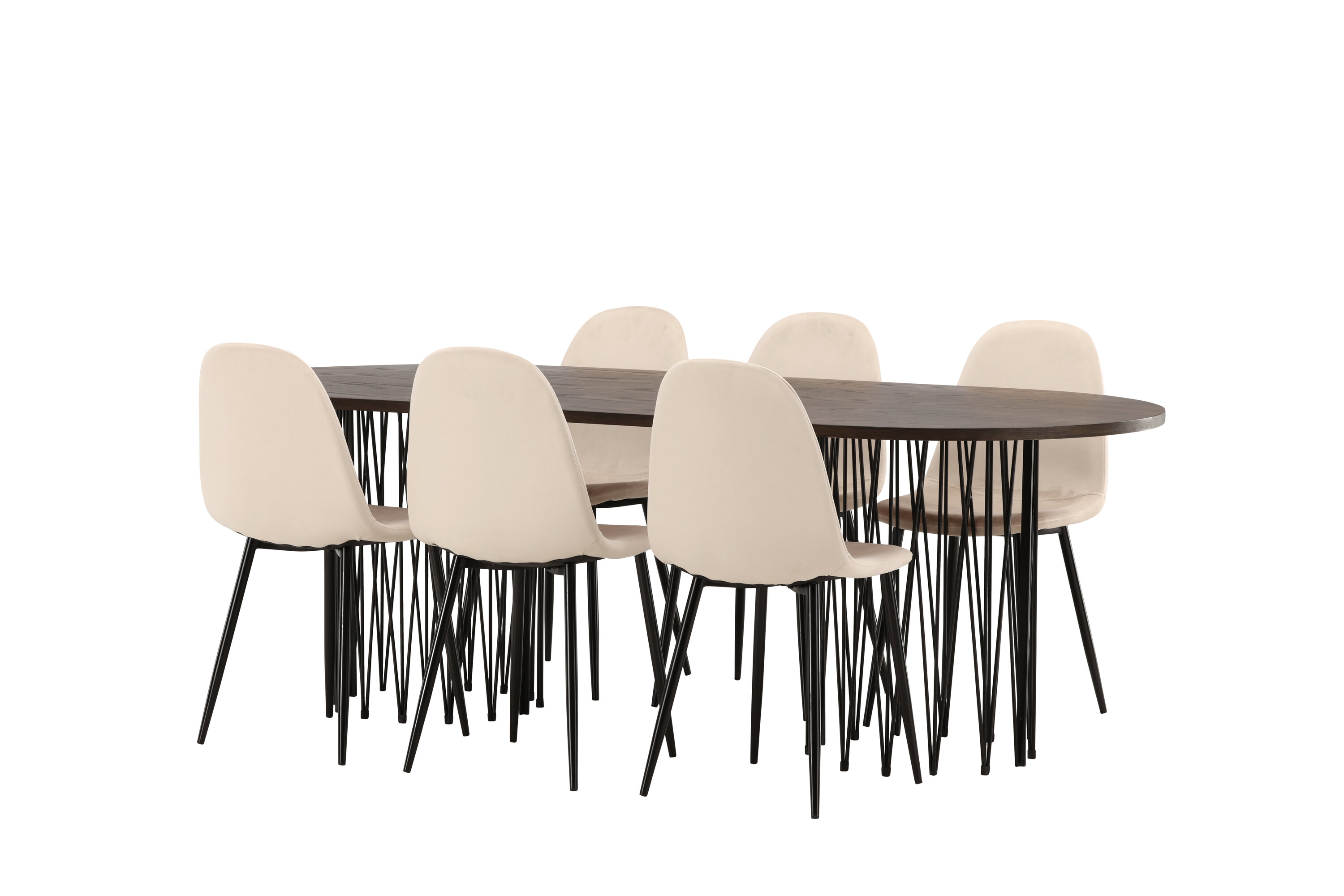 deLOHN Stone oval, Polar Ovális étkezőgarnitúra