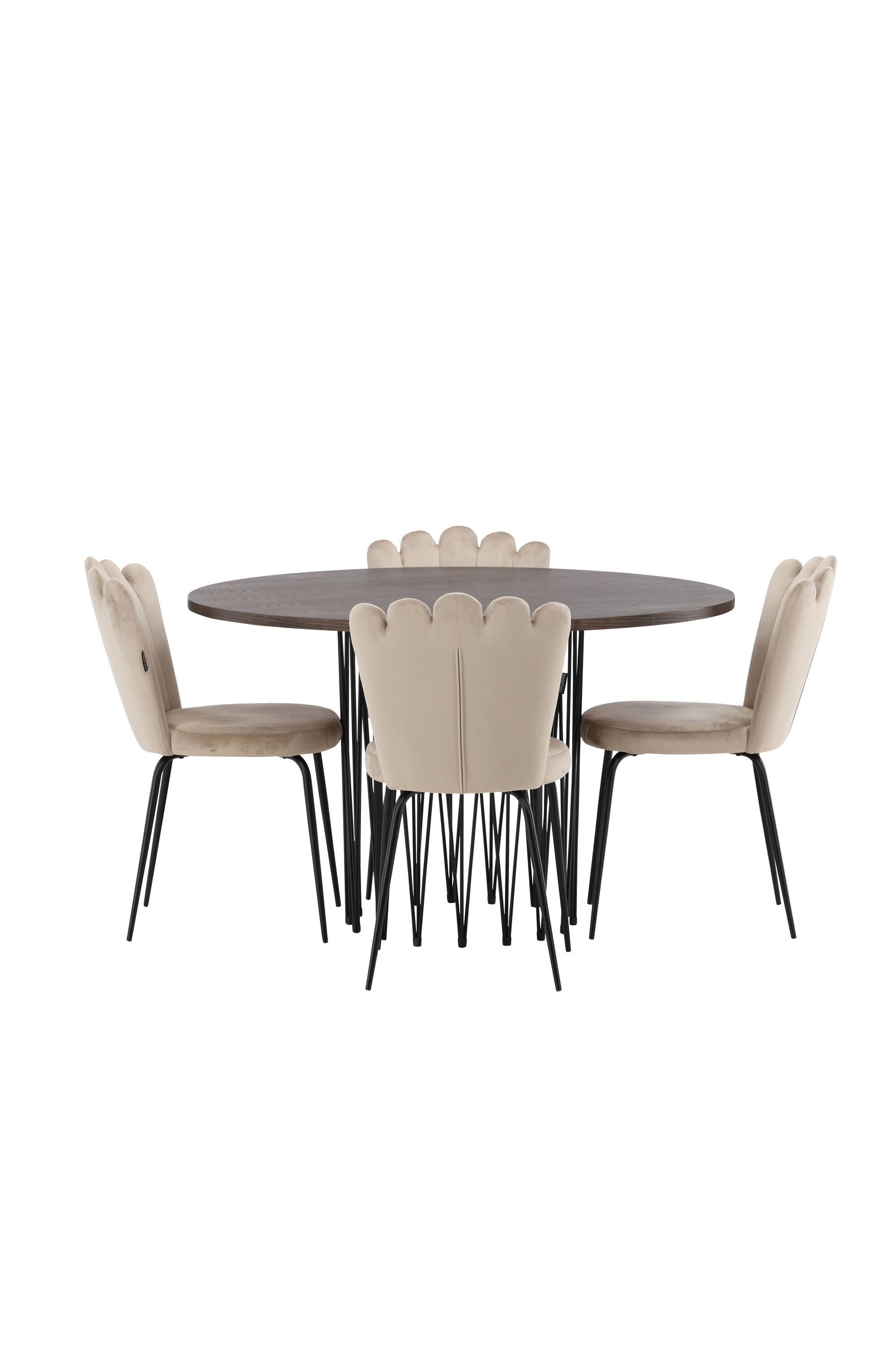 deLOHN Stone round, Limhamn Kör alakú étkezőgarnitúra